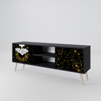 STELLAR CONSTELLATIONS Dvoudveřový TV stolek