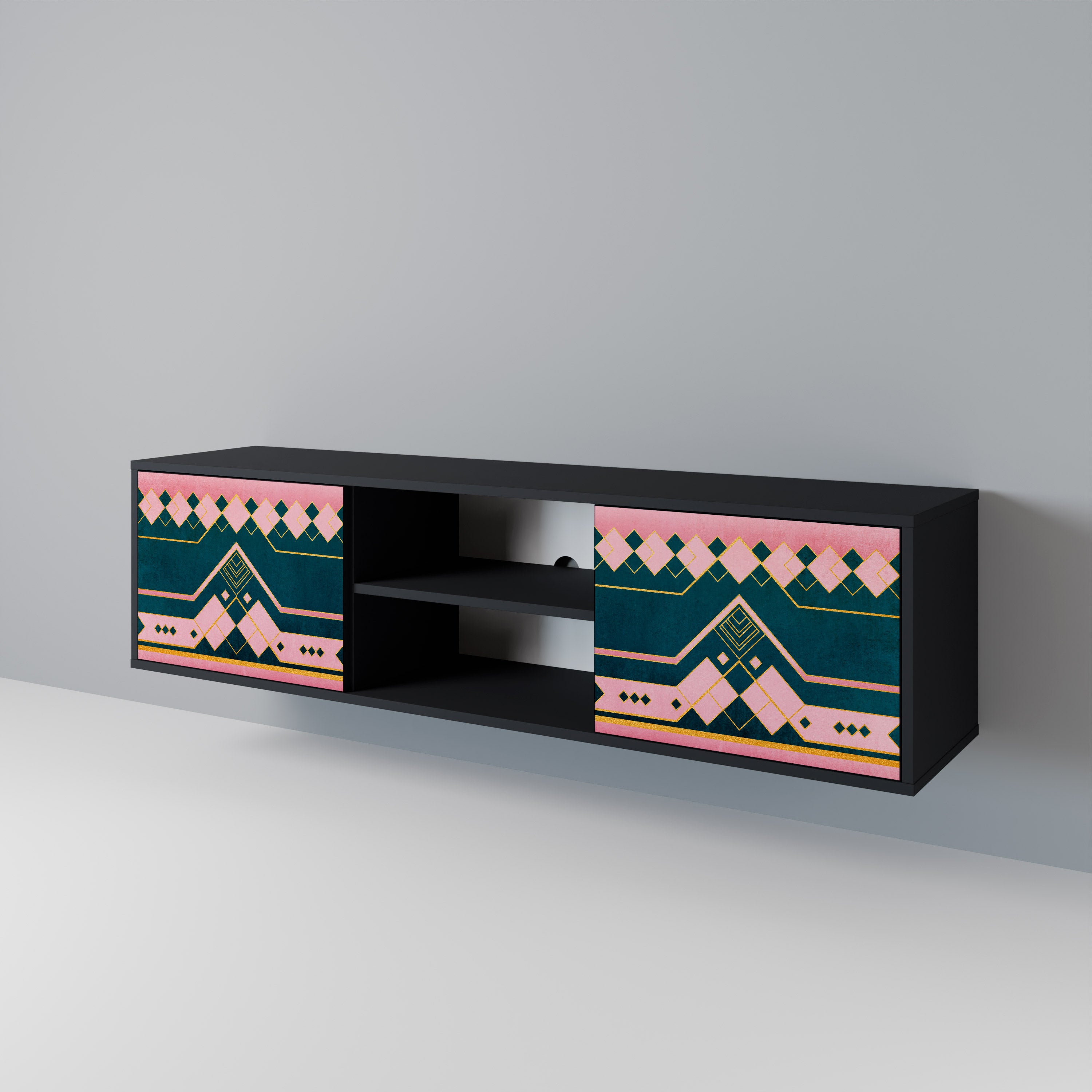 ROYAL COMPOSITION 2-Door TV Cabinet