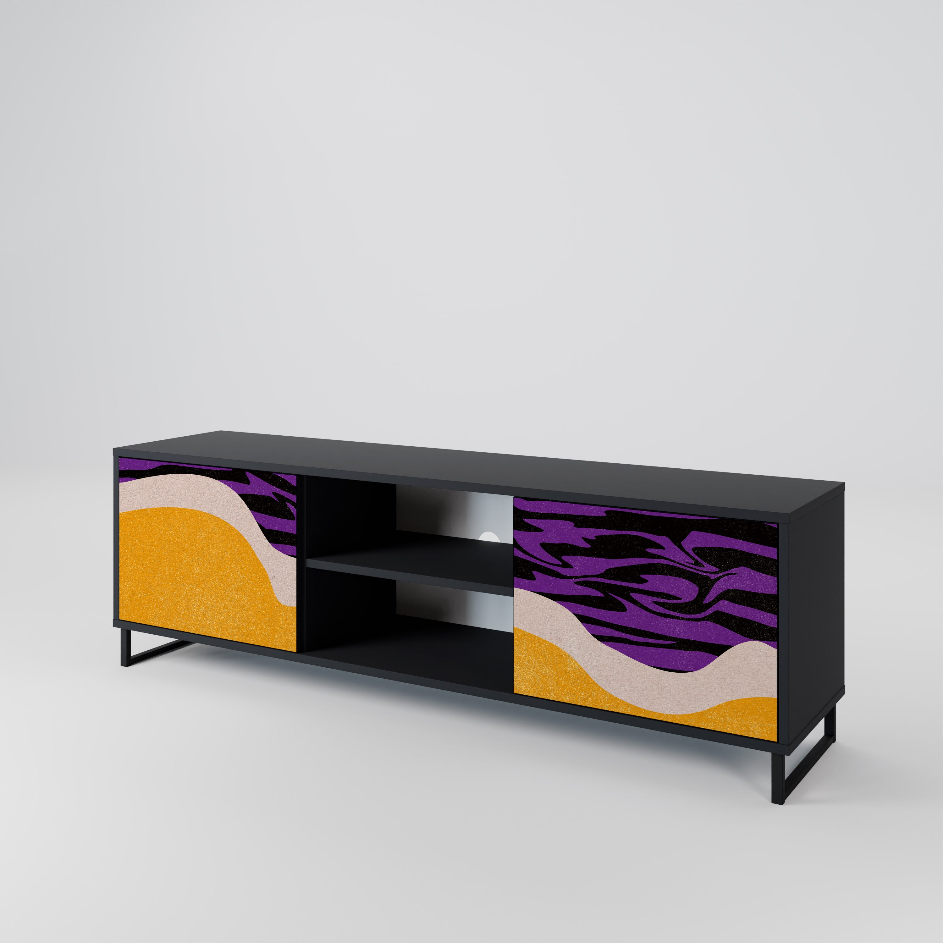 INDEPENDENT BORDER 2-Door TV Cabinet