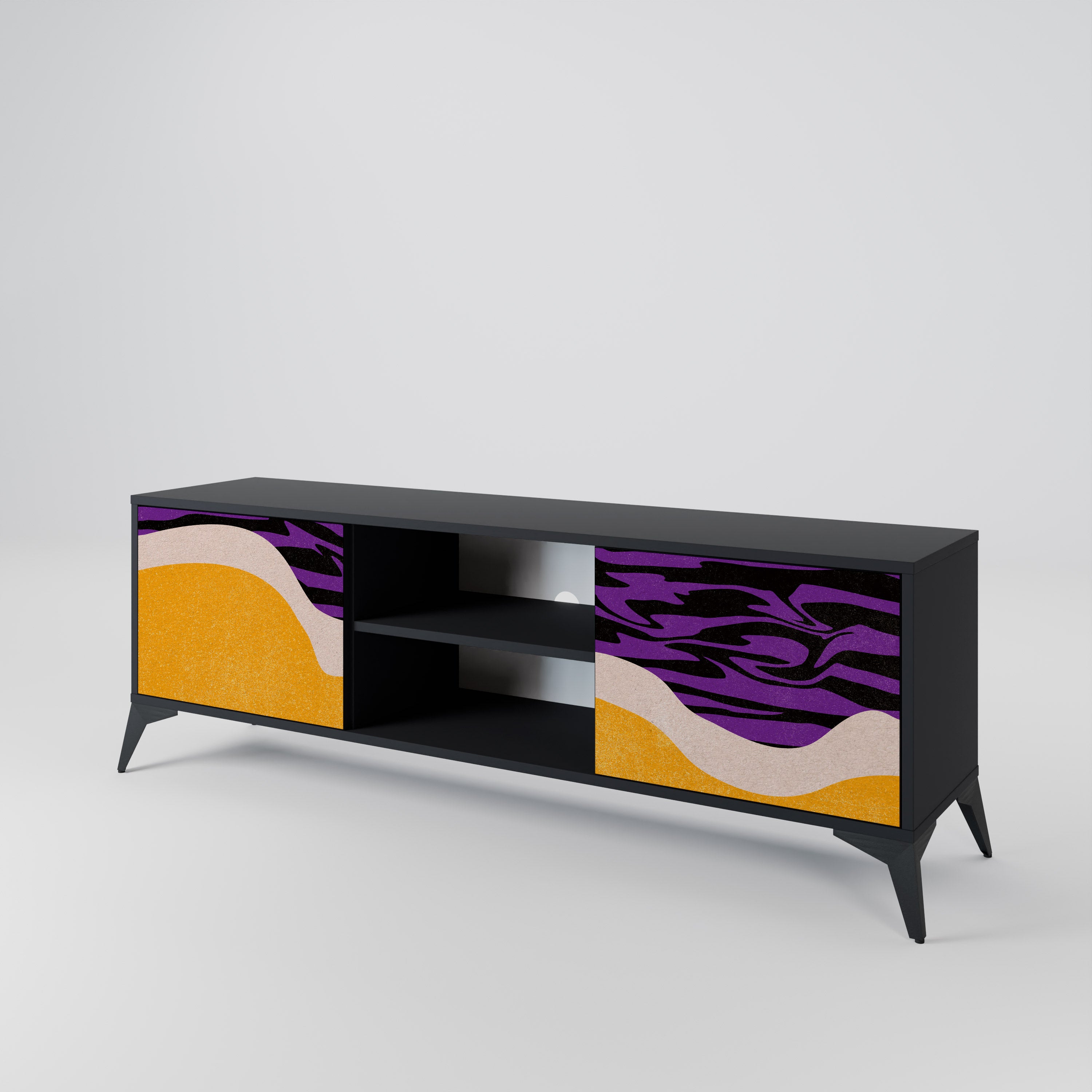 INDEPENDENT BORDER 2-Door TV Cabinet