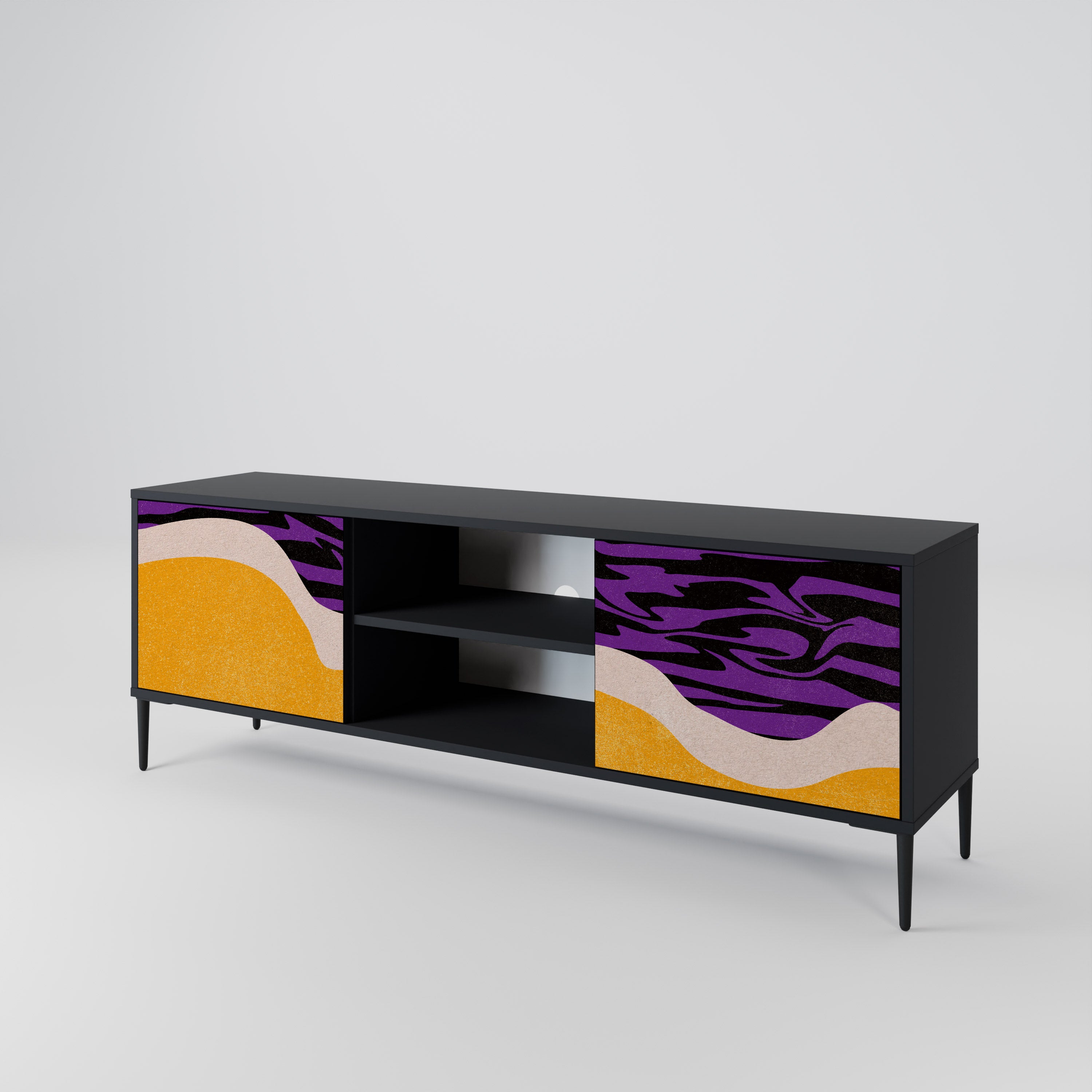 INDEPENDENT BORDER 2-Door TV Cabinet