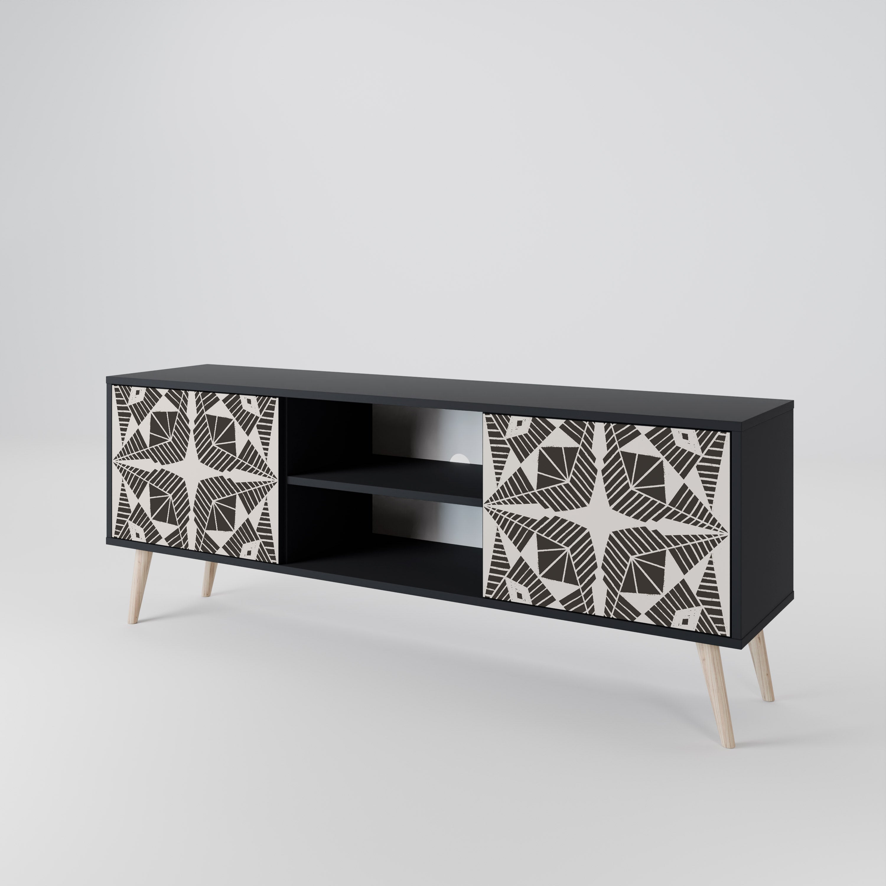 MONOCHROME NEXUS 2-Door TV Cabinet