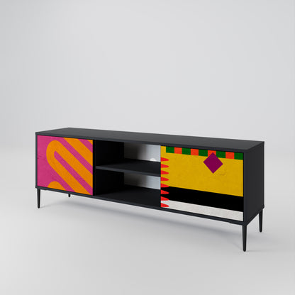 VIVID ART Dvoudveřový TV stolek