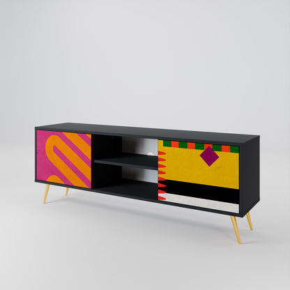 VIVID ART Dvoudveřový TV stolek