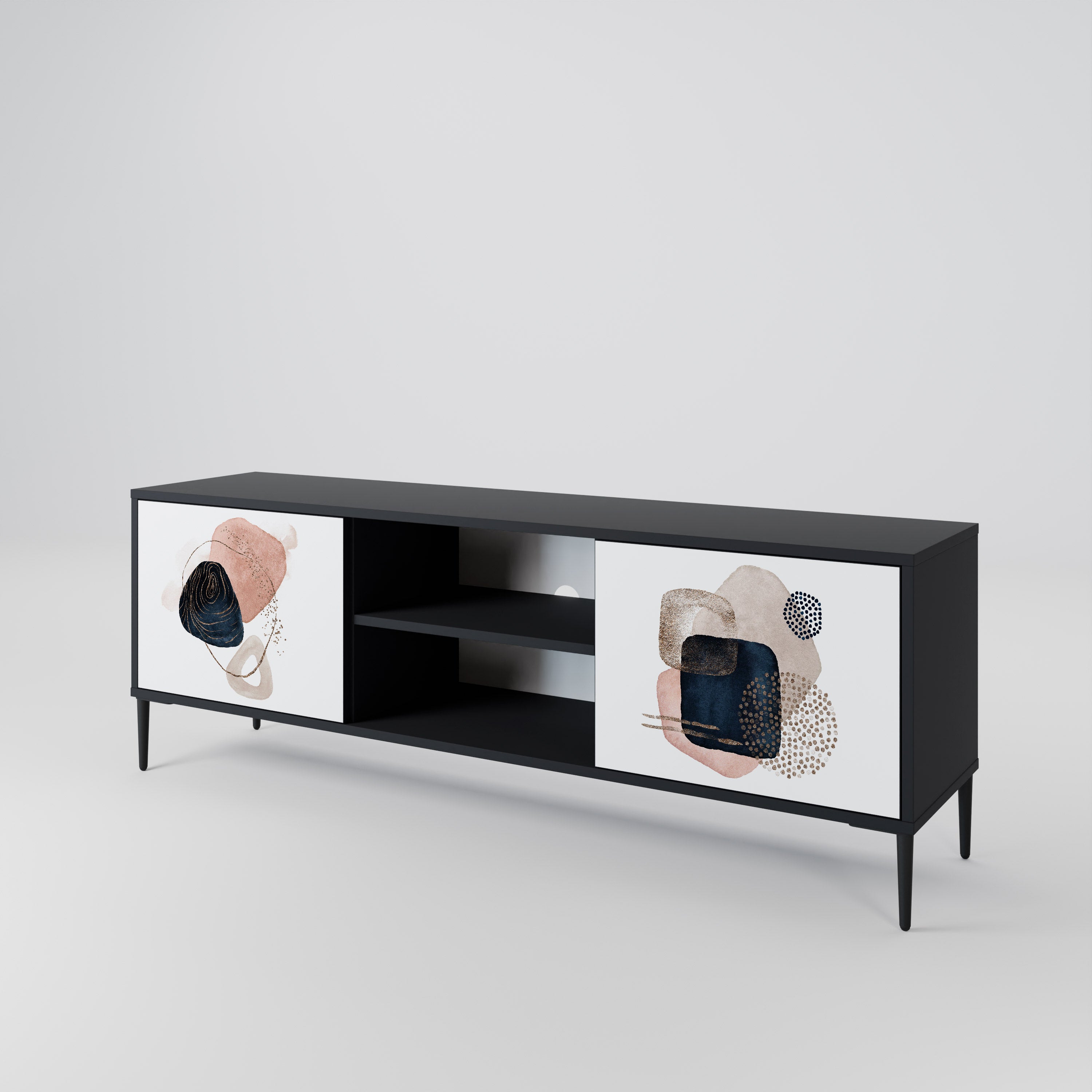 COLORFUL SHAPES 2-Door TV Cabinet