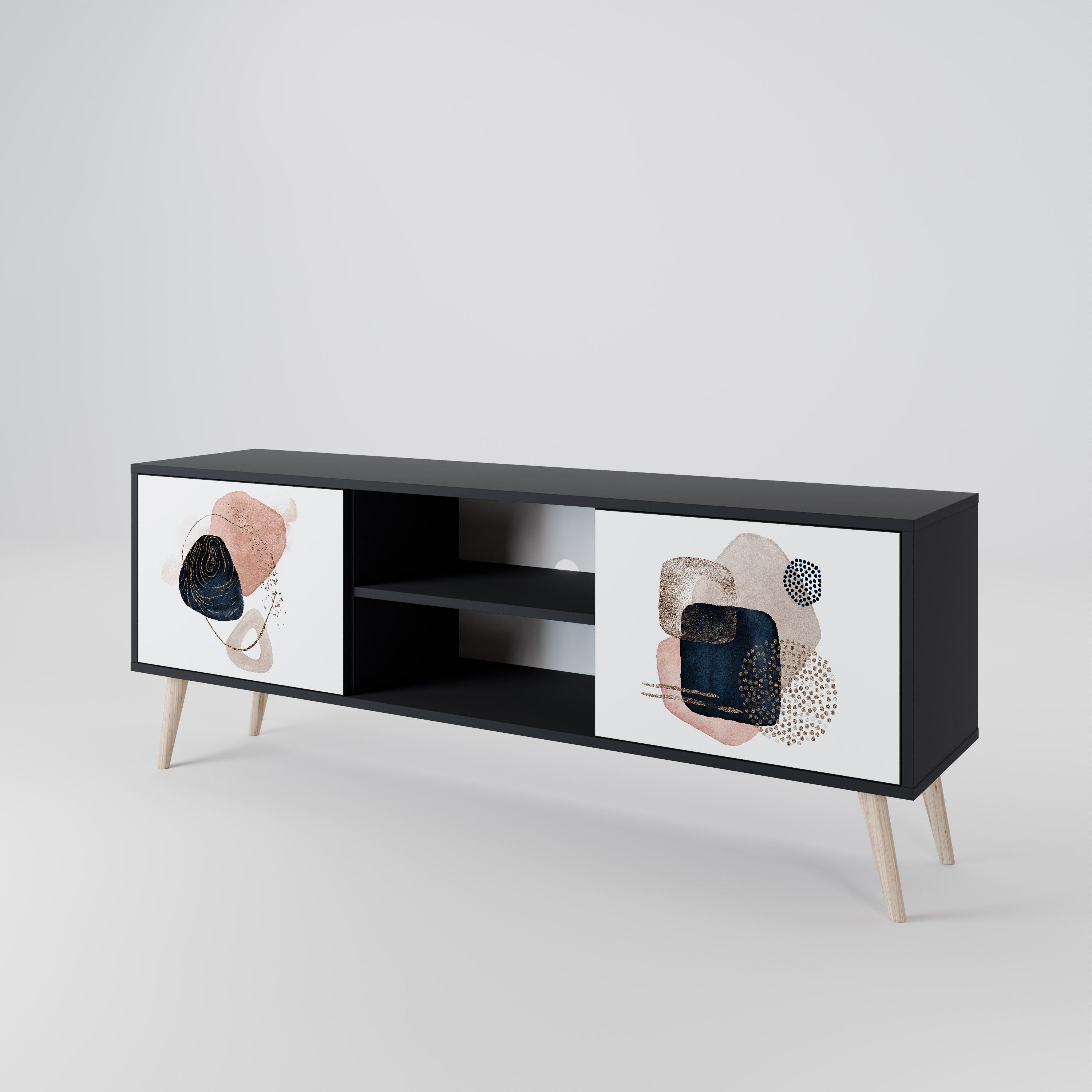 COLORFUL SHAPES 2-Door TV Cabinet