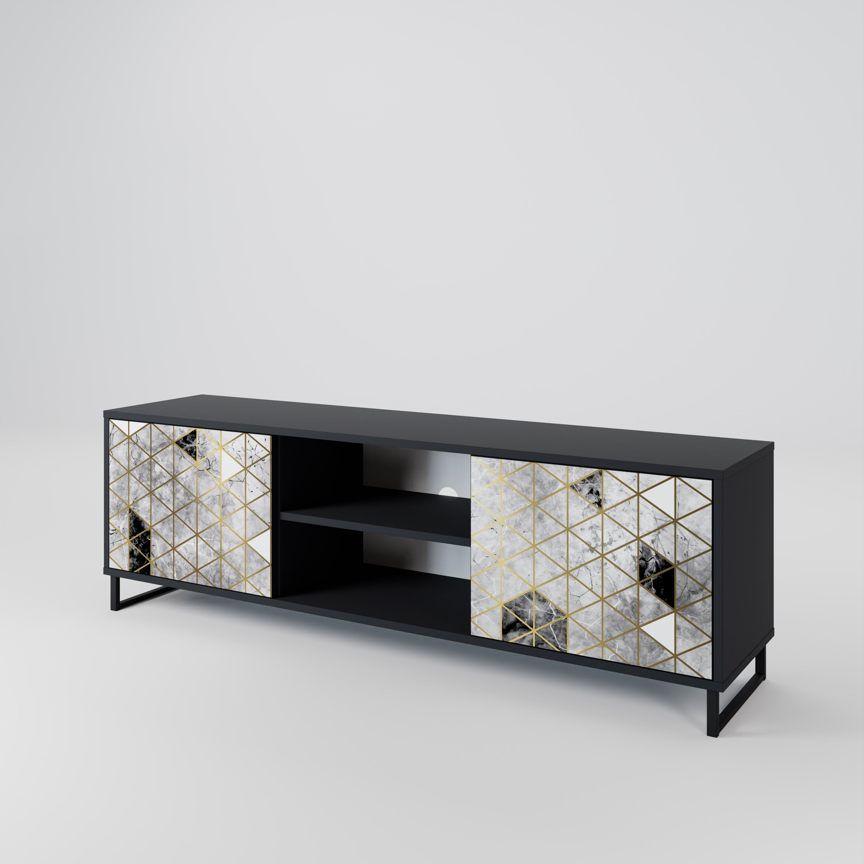 ASHEN ARIA 2-Door TV Cabinet