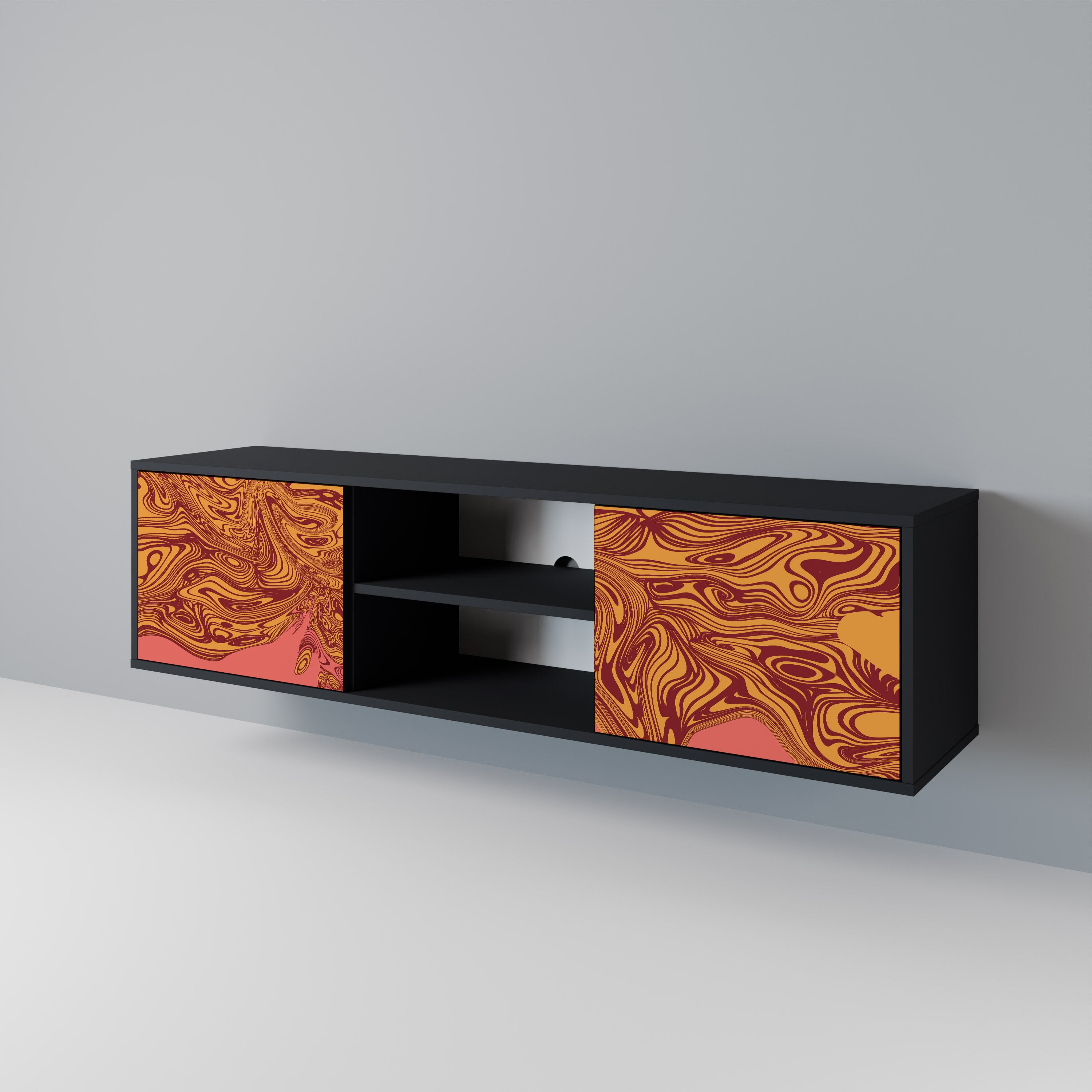 FLOATING THOUGHTS 2-Door TV Cabinet
