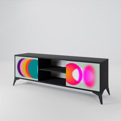 SYMPHONY OF COLORS Dvoudveřový TV stolek