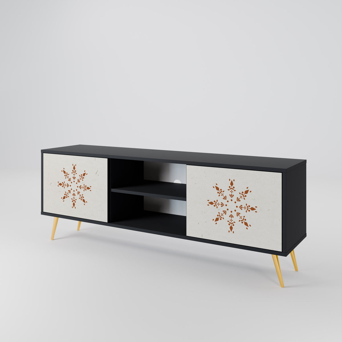 DAILY HARMONY Dvoudveřový TV stolek
