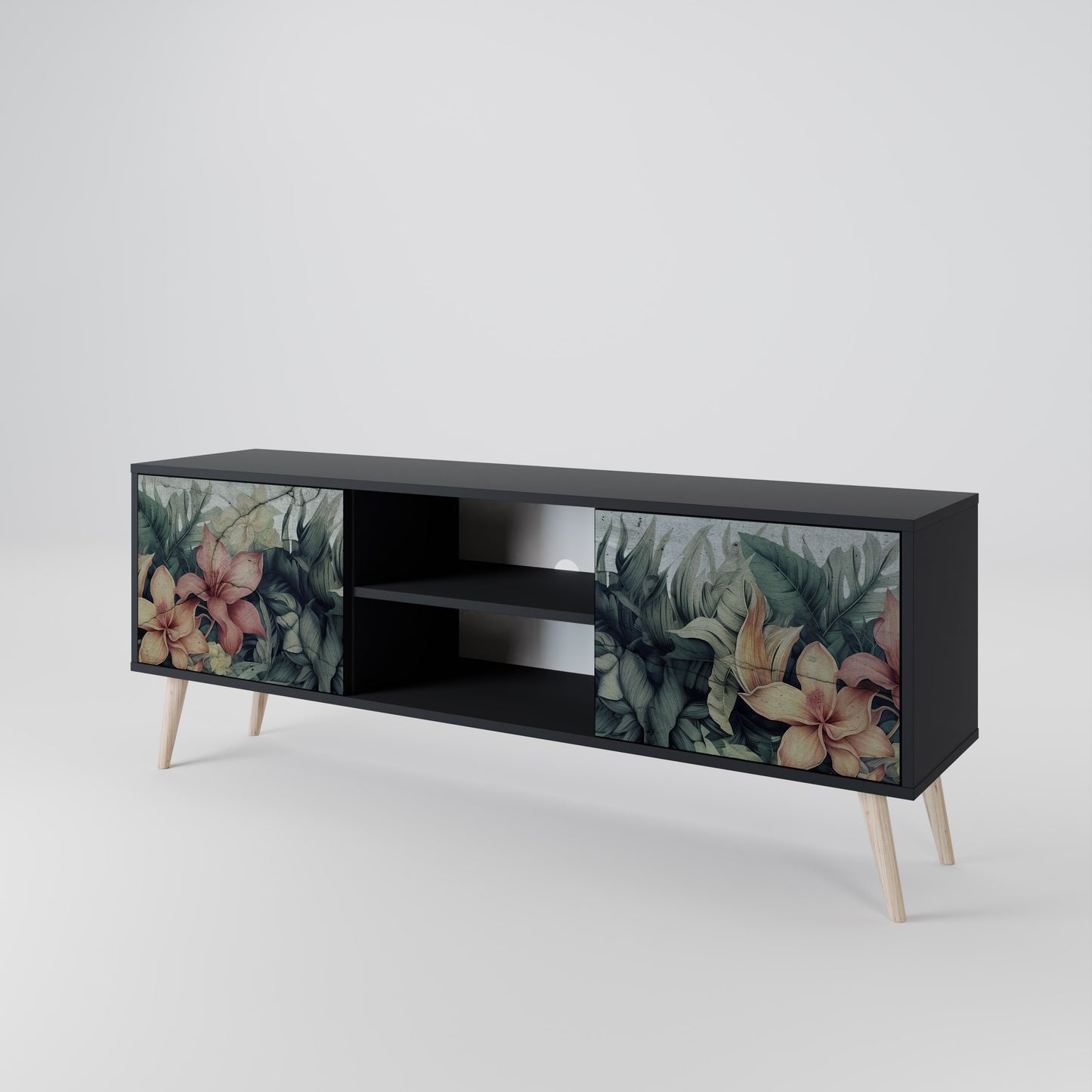 HEAVENLY BLOOM Dvoudveřový TV stolek