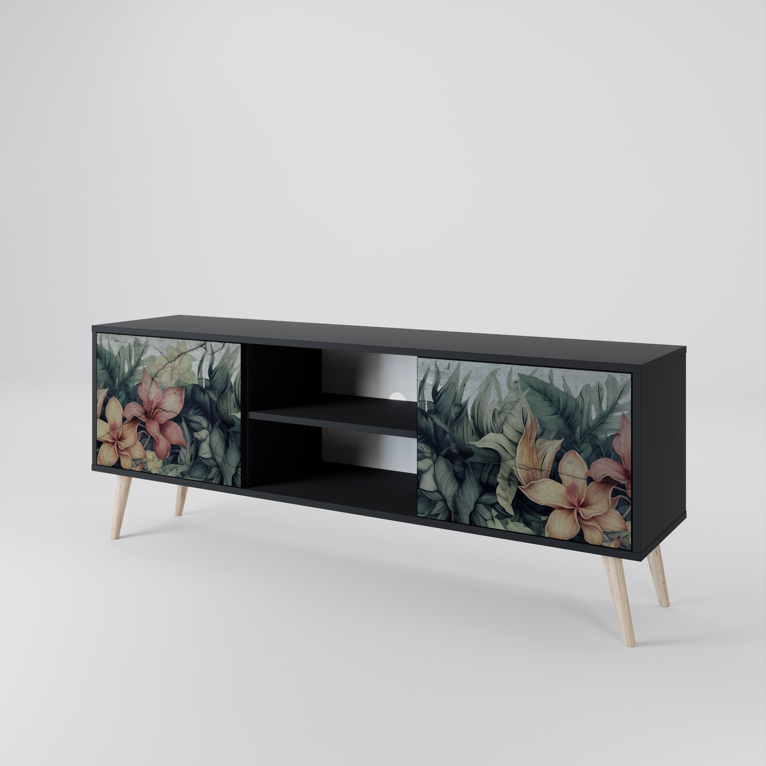 HEAVENLY BLOOM 2-Door TV Cabinet