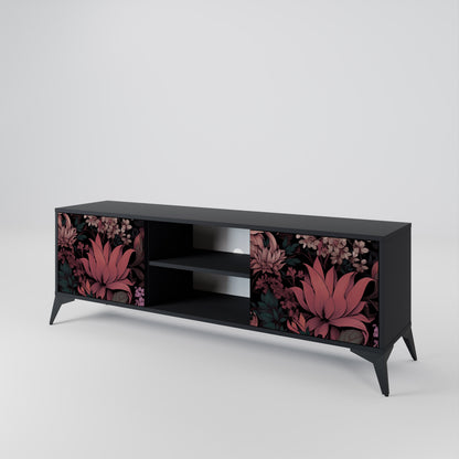 FLORAL WHISPER Dvoudveřový TV stolek