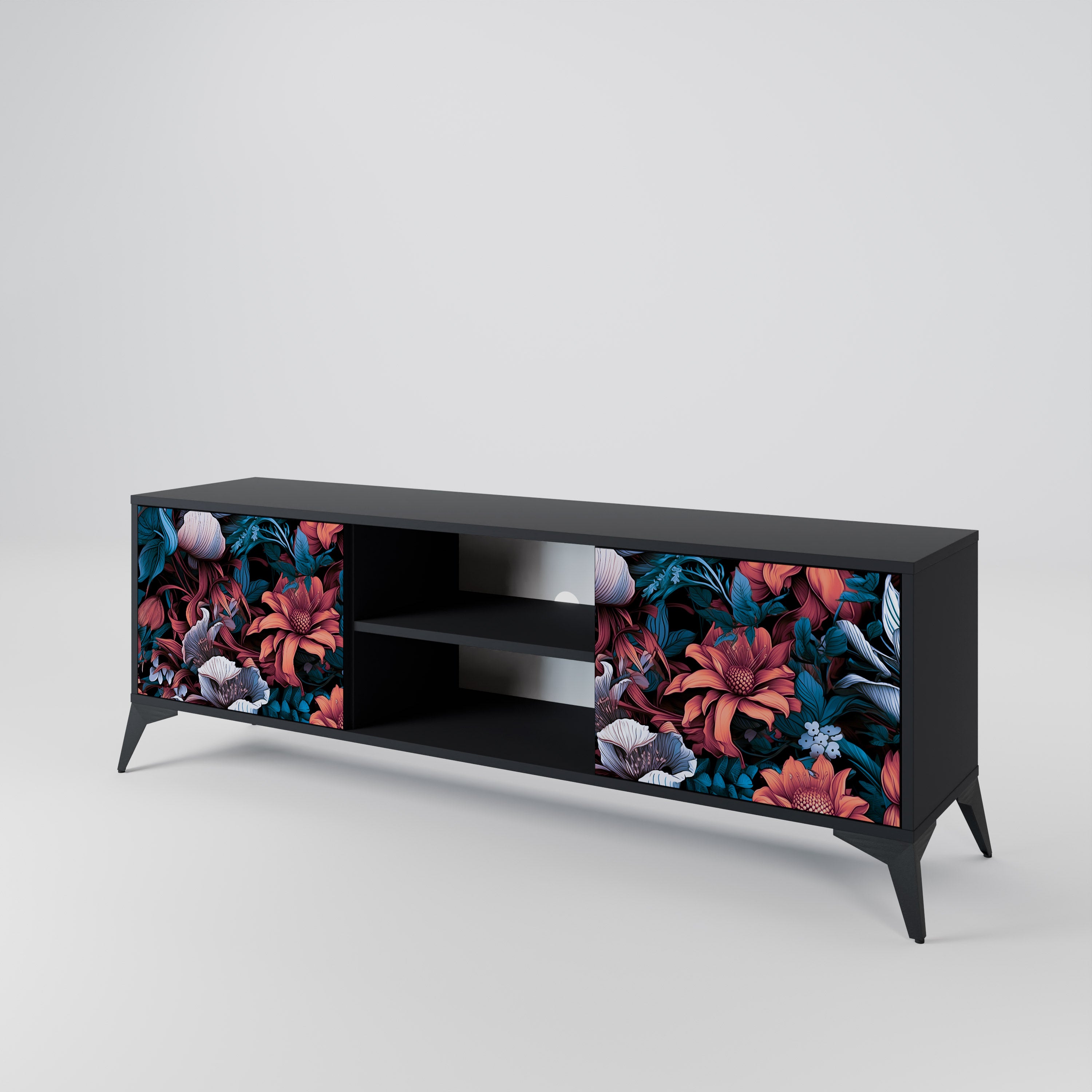 ETHEREAL BLOSSOMS 2-Door TV Cabinet