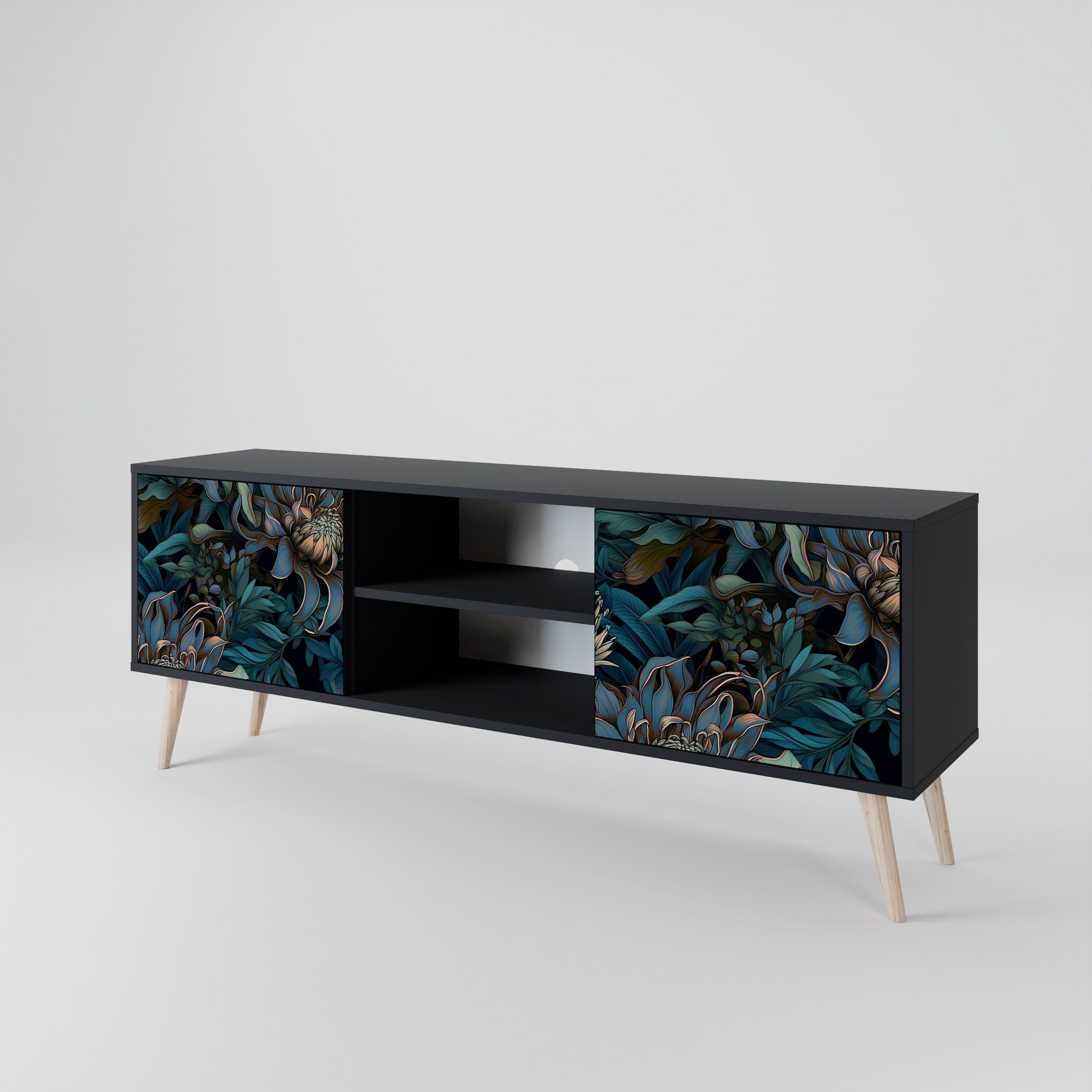 TWILIGHT BLOOM 2-Door TV Cabinet
