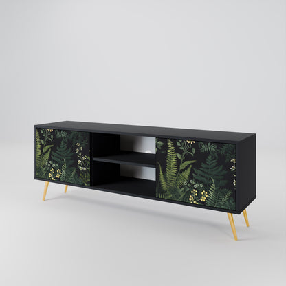 FERN FLOWERS Dvoudveřový TV stolek