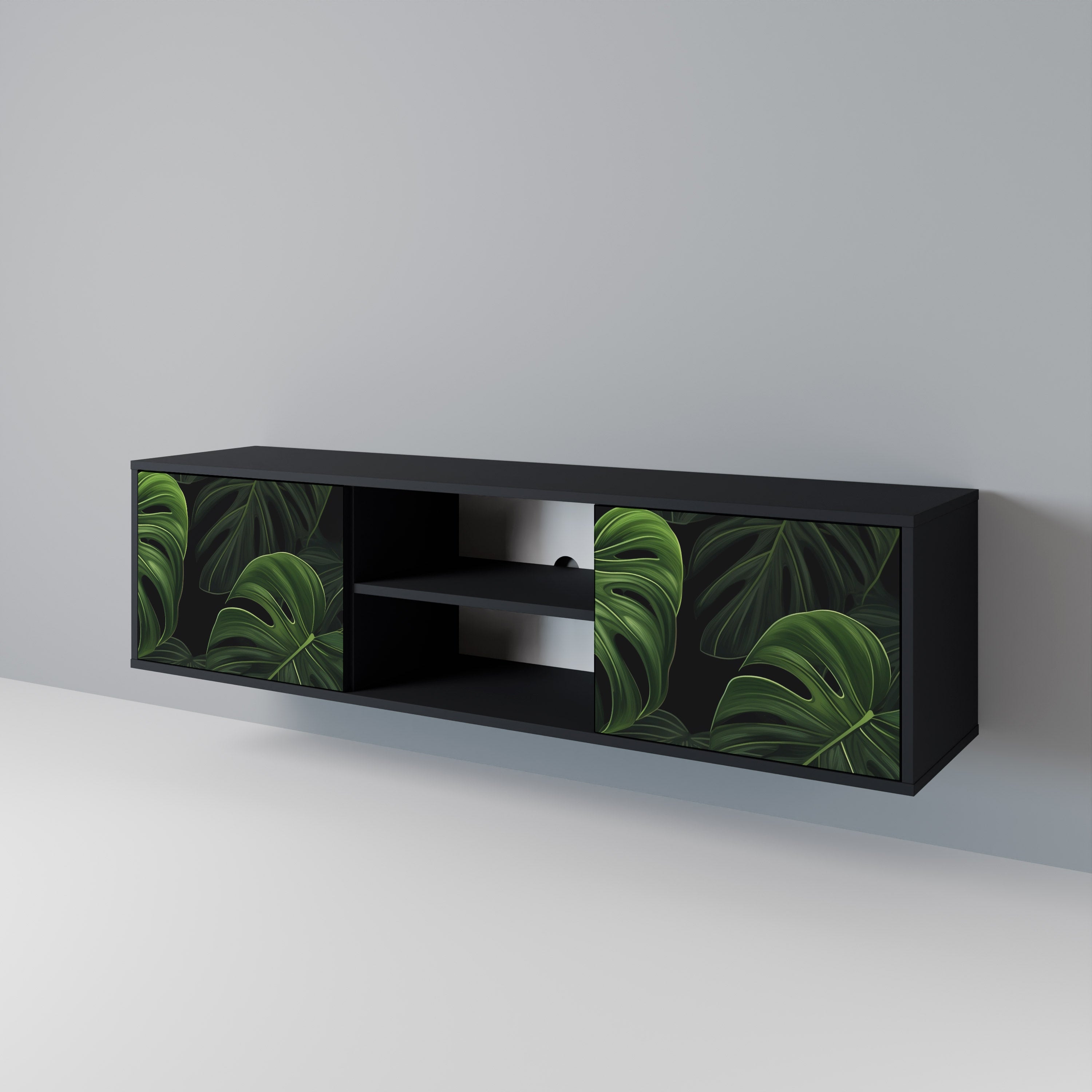 INFINITE MONSTERA 2-Door TV Cabinet