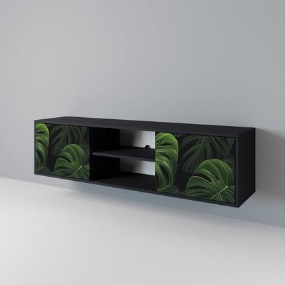 INFINITE MONSTERA Dvoudveřový TV stolek