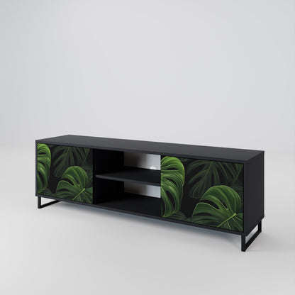 INFINITE MONSTERA Dvoudveřový TV stolek