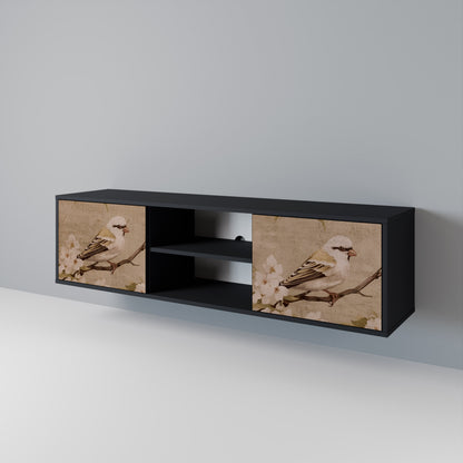 PETAL DISTINGUISH Dvoudveřový TV stolek