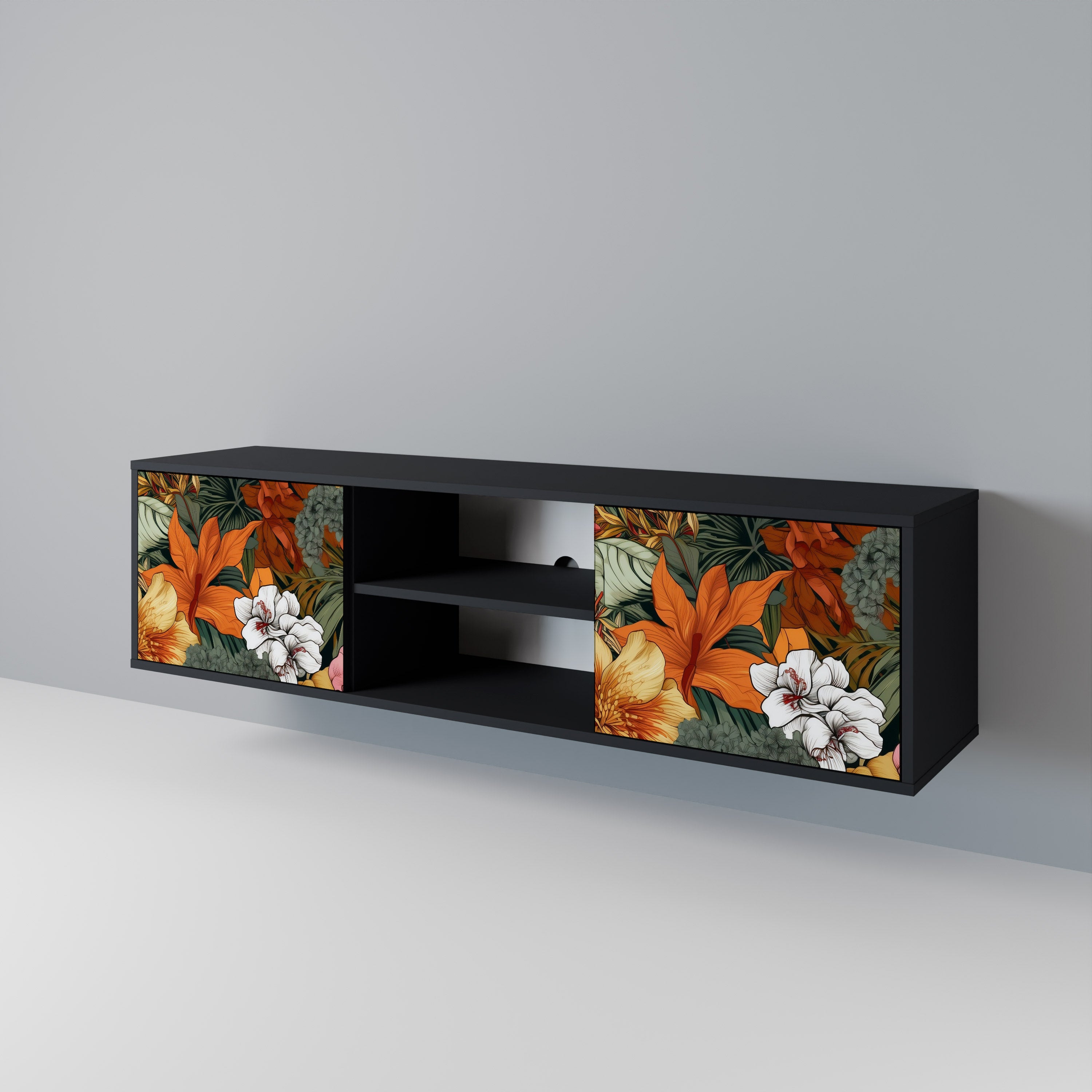 RADIANT FLORA 2-Door TV Cabinet