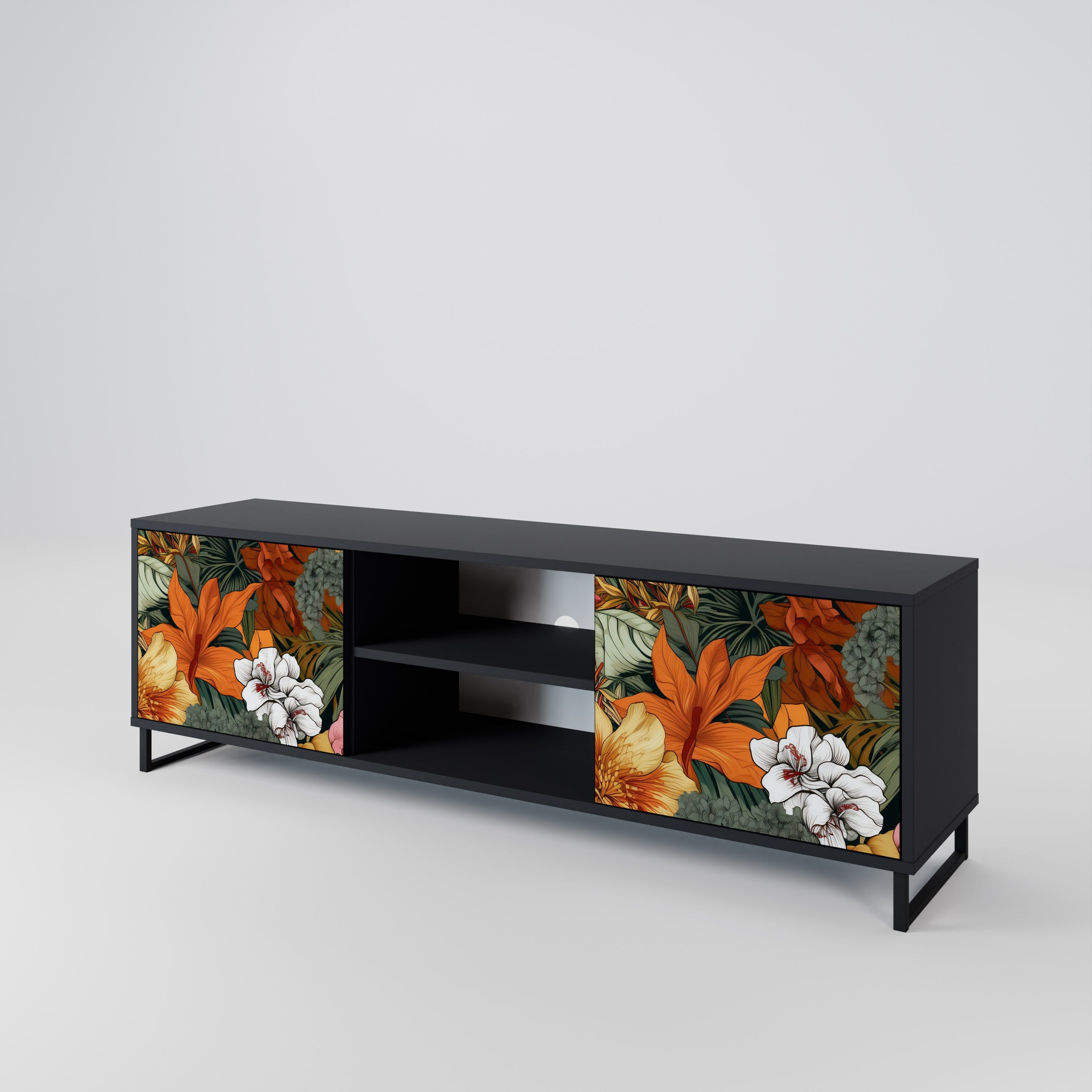 RADIANT FLORA 2-Door TV Cabinet