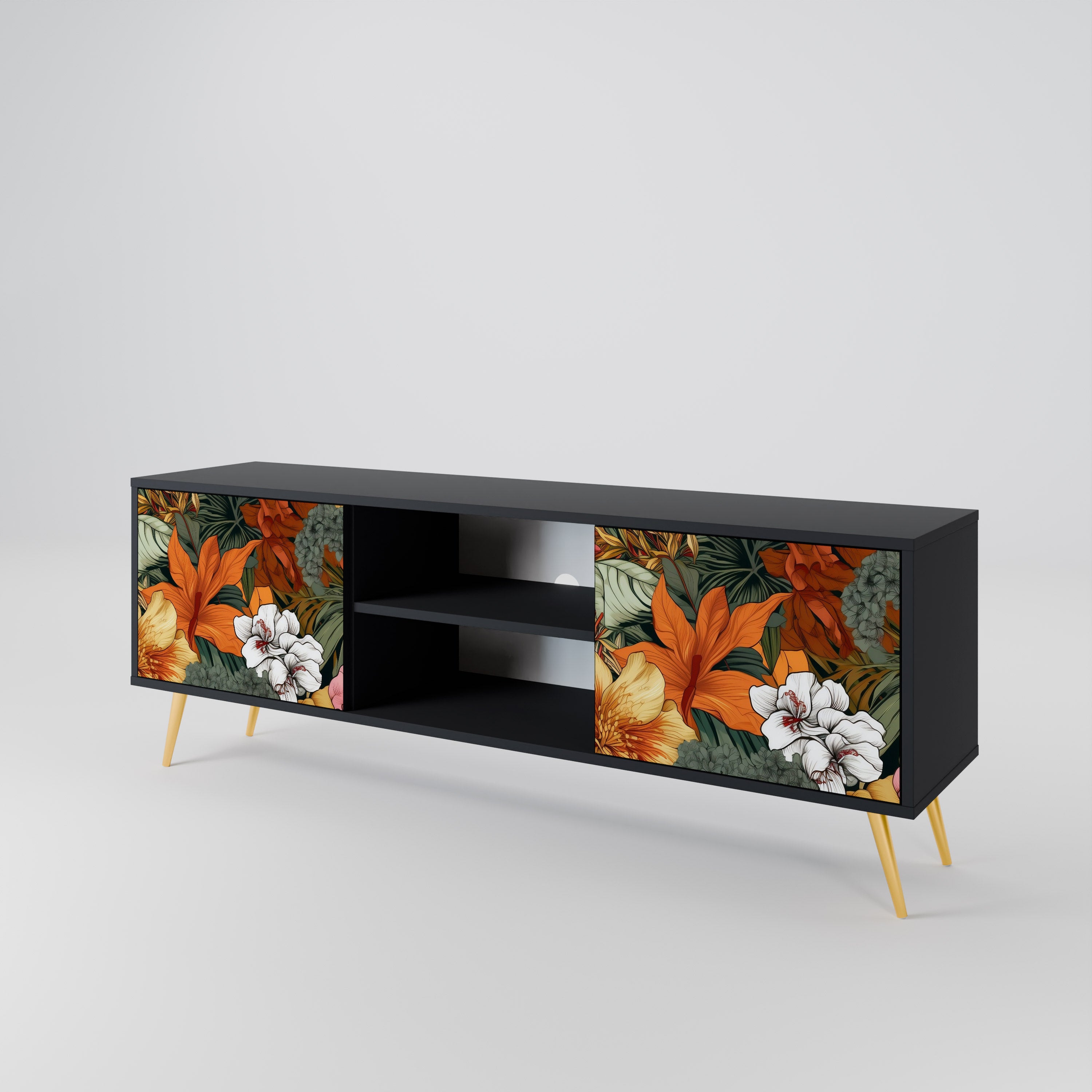 RADIANT FLORA 2-Door TV Cabinet