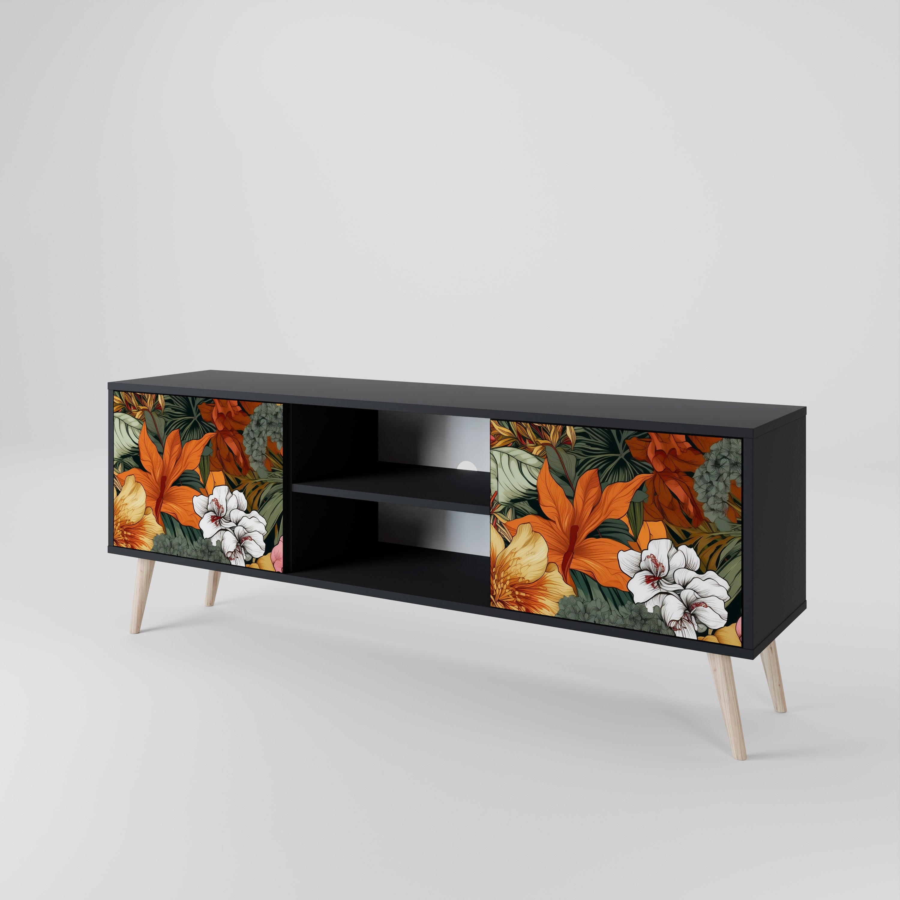 RADIANT FLORA 2-Door TV Cabinet