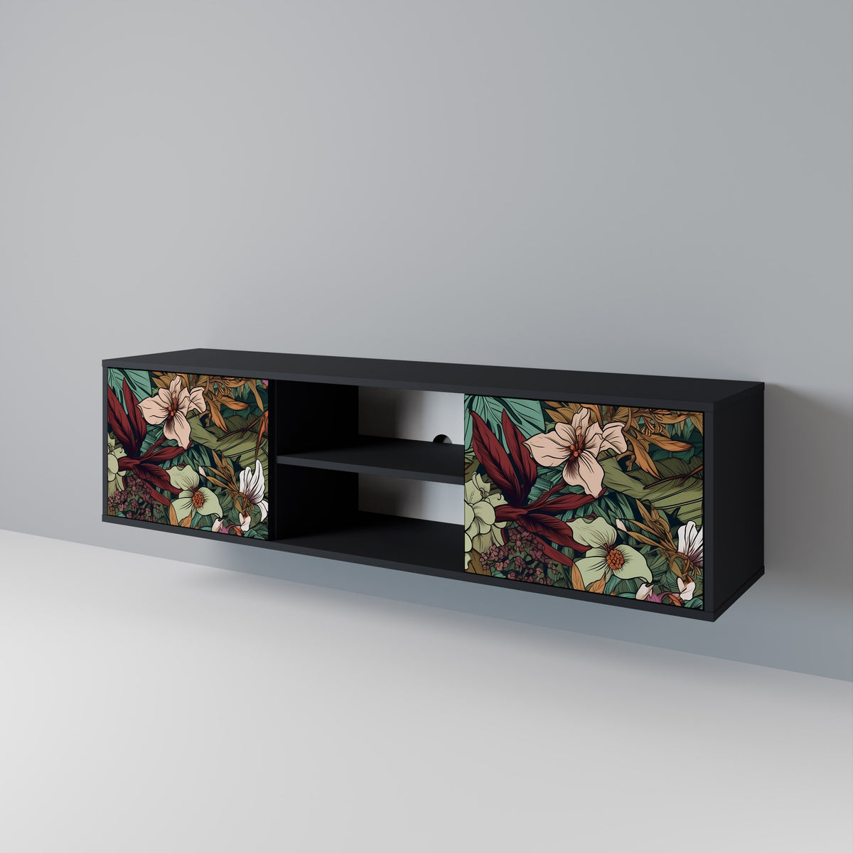 BOTANICAL EMERGENCE Dvoudveřový TV stolek