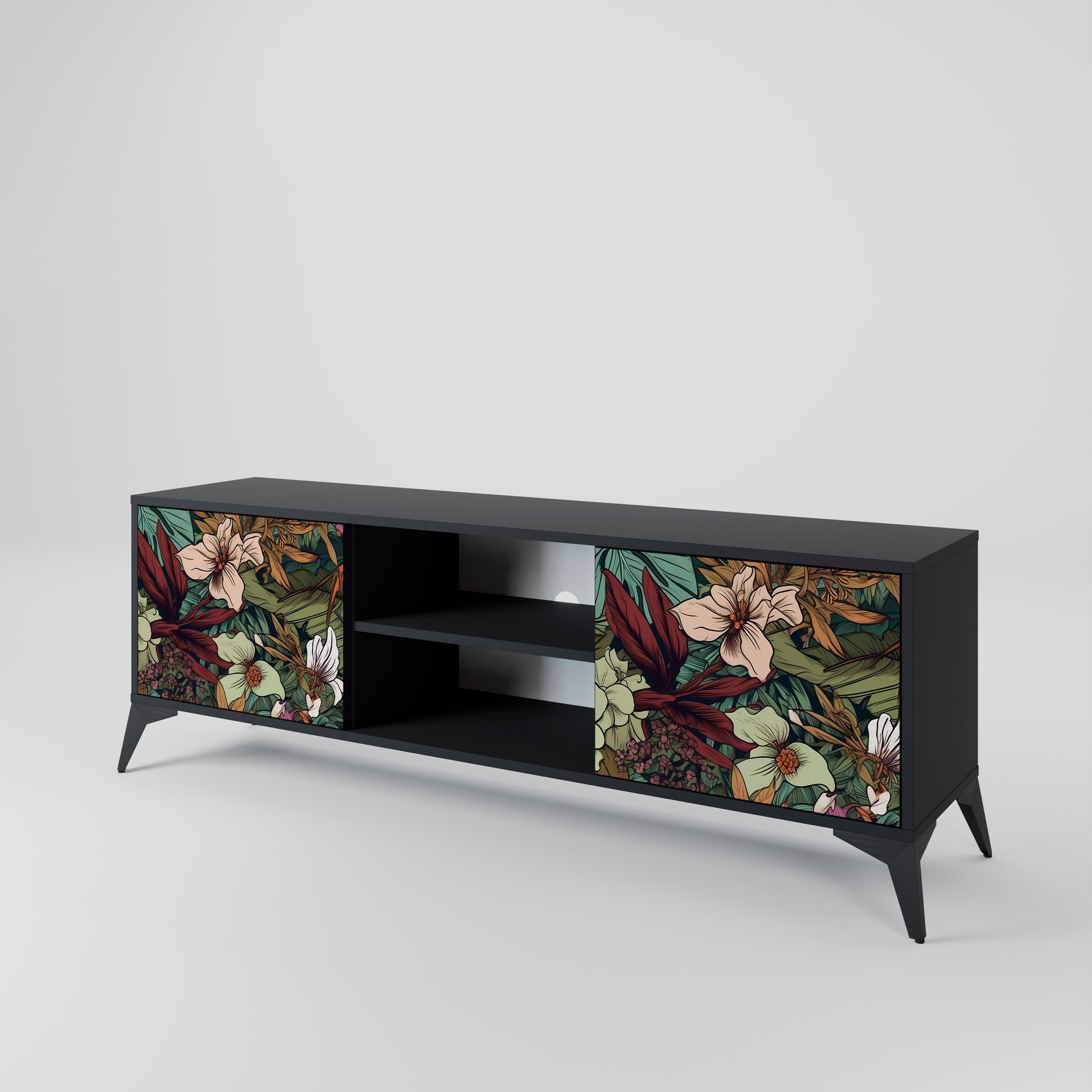 BOTANICAL EMERGENCE 2-Door TV Cabinet