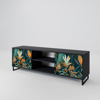 FLORAL SERENITY Dvoudveřový TV stolek