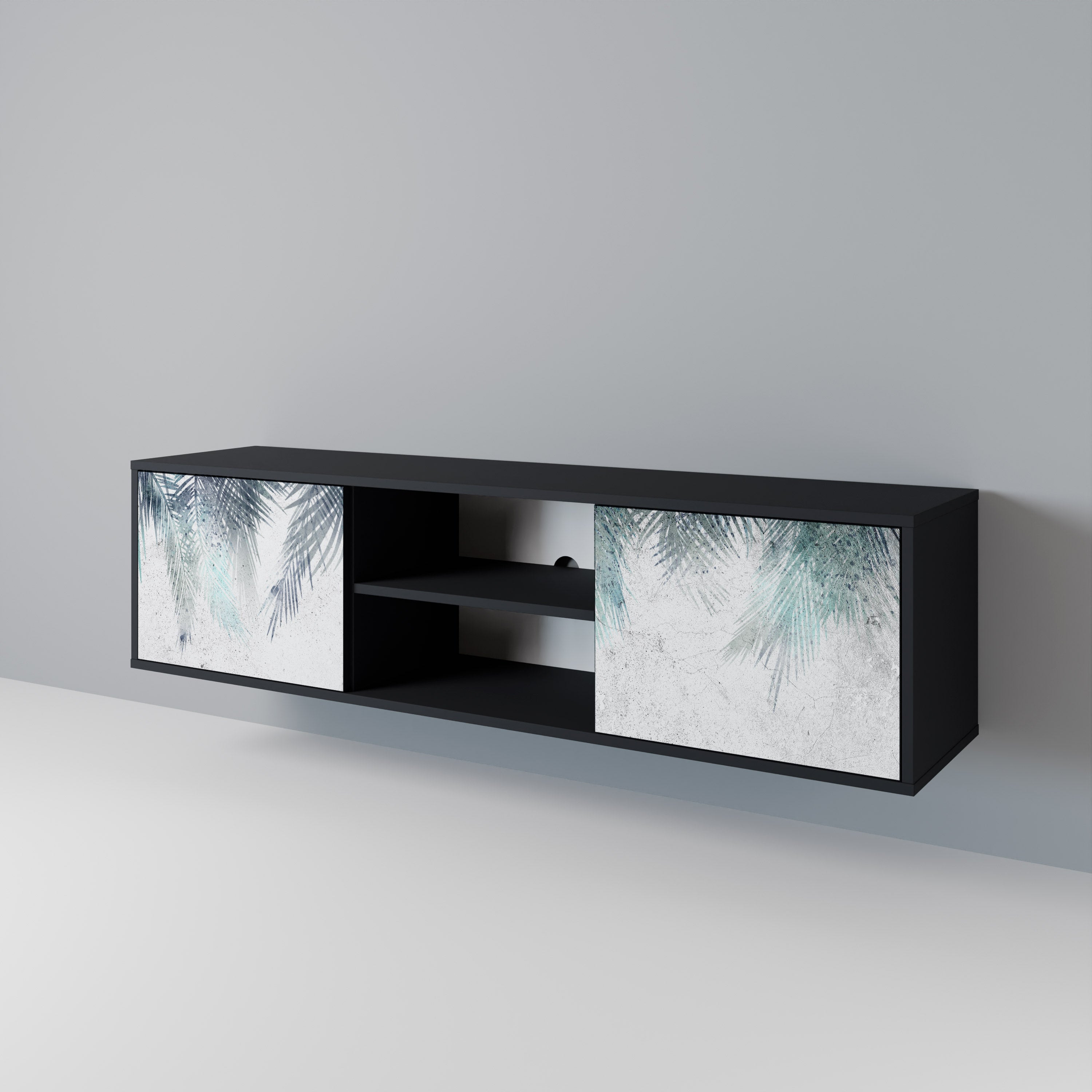 PALM VEIL 2-Door TV Cabinet