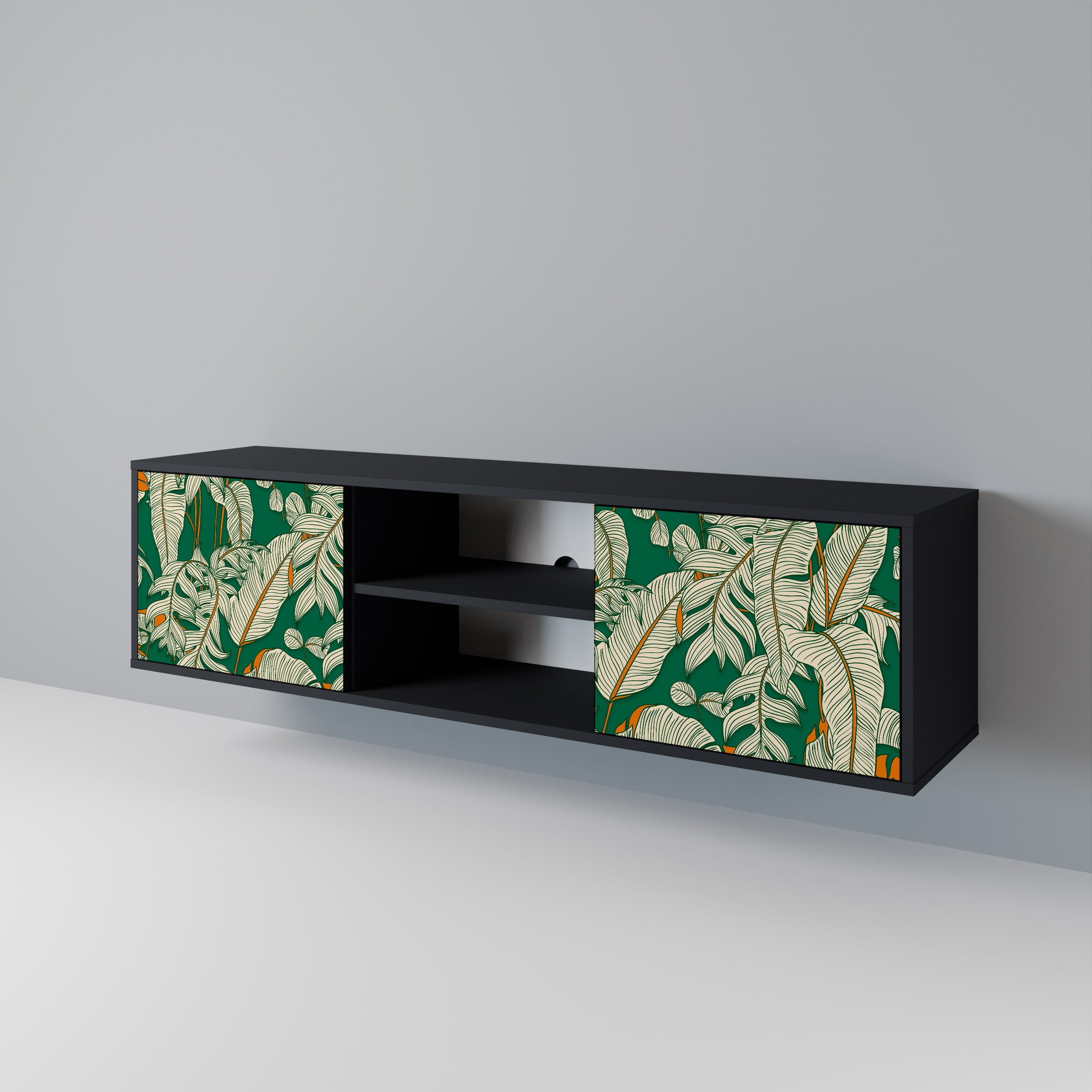 VERDANT PLEASURES 2-Door TV Cabinet