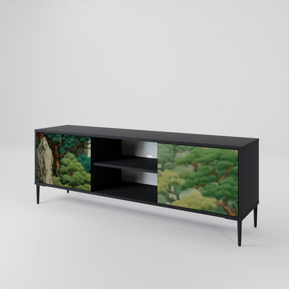 VERDURE ABYSS Dvoudveřový TV stolek