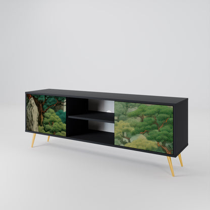 VERDURE ABYSS Dvoudveřový TV stolek