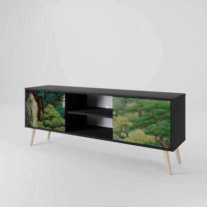 VERDURE ABYSS Dvoudveřový TV stolek