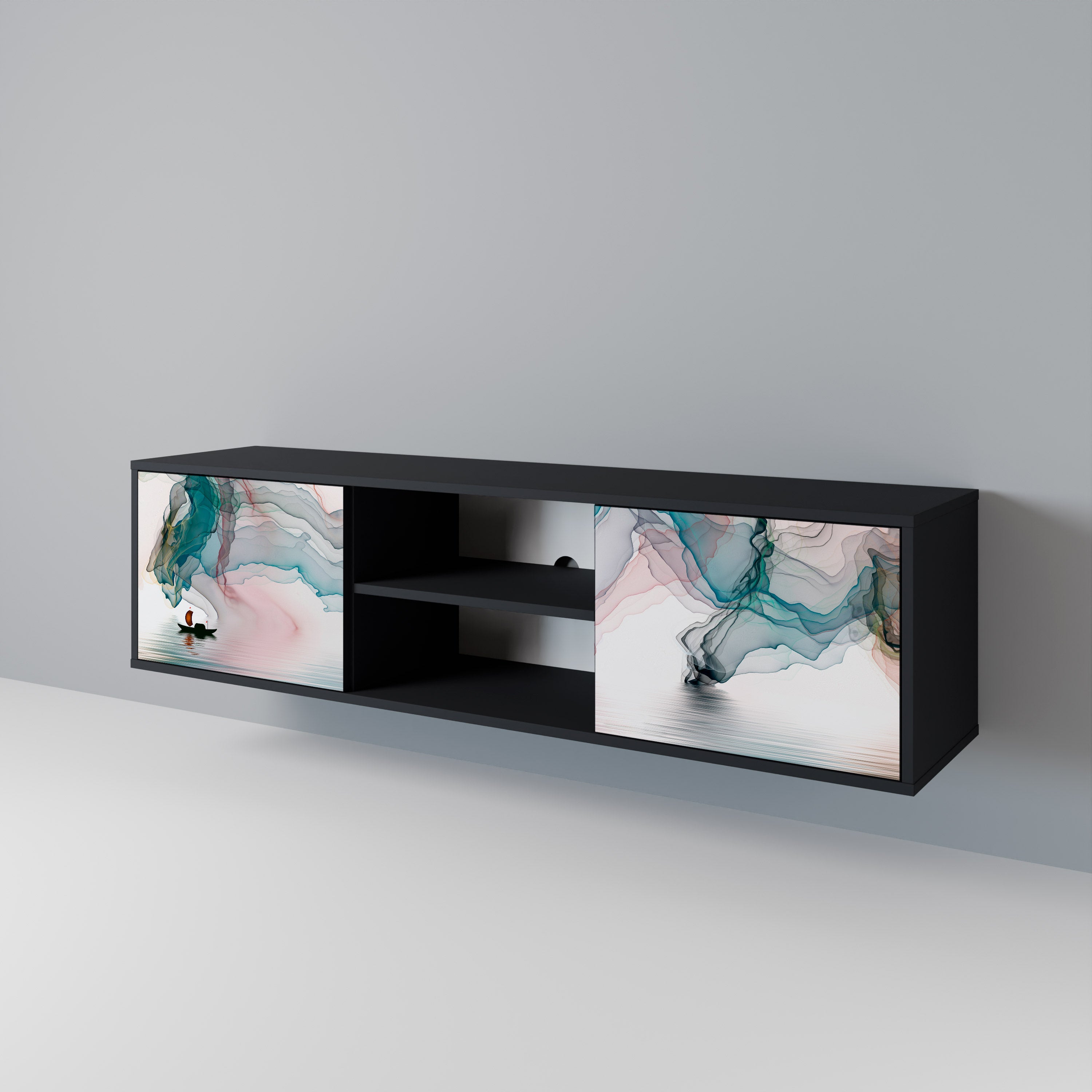 VELVET CROSSING 2-Door TV Cabinet