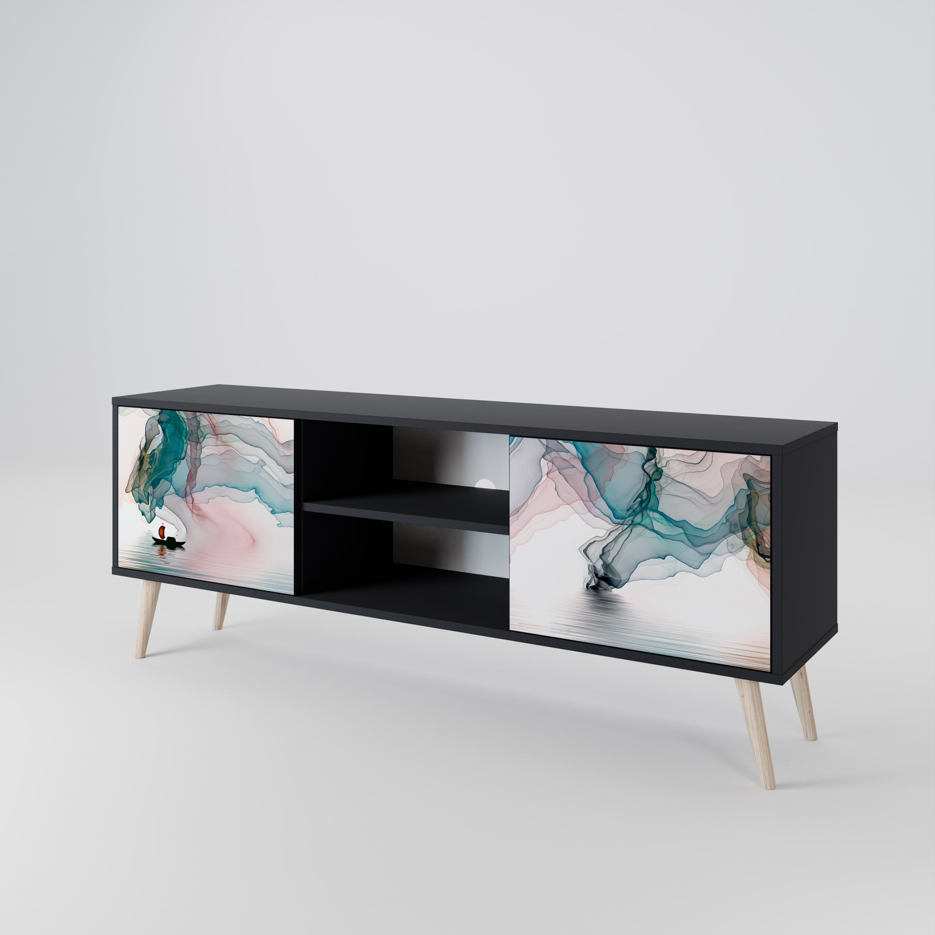 VELVET CROSSING 2-Door TV Cabinet