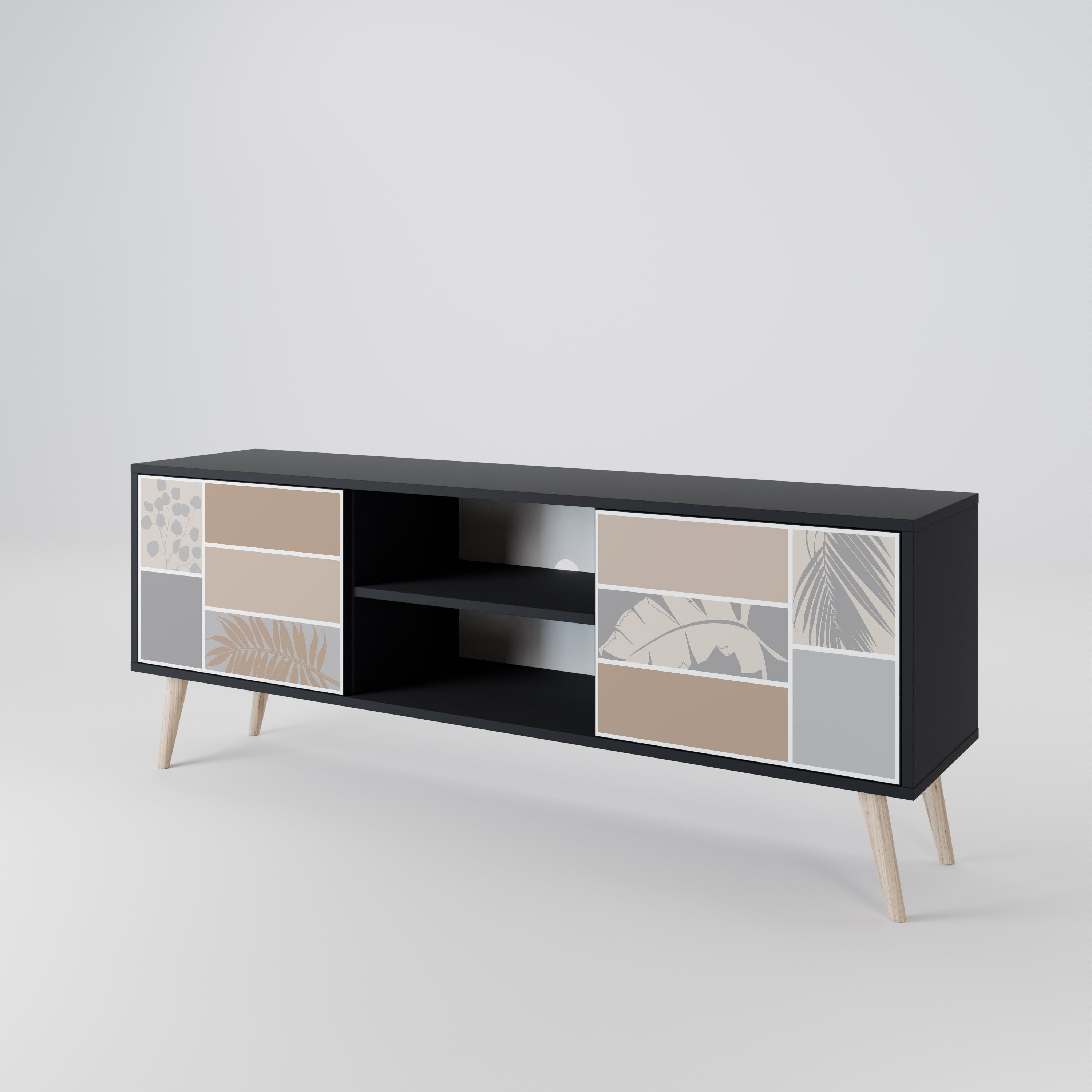 TROPICAL SHAPES 2-Door TV Cabinet
