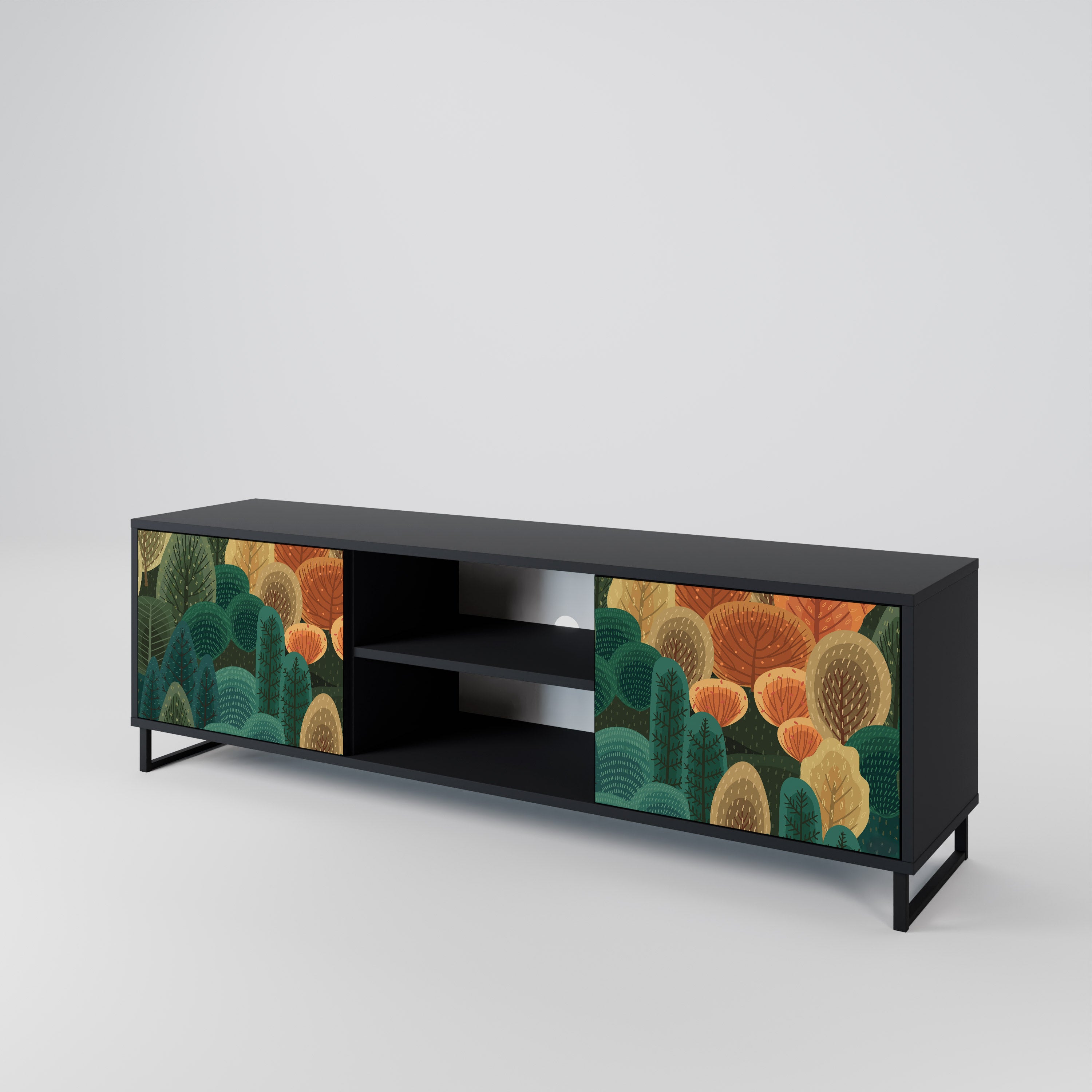 AUTUMN KALEIDOSCOPE 2-Door TV Cabinet