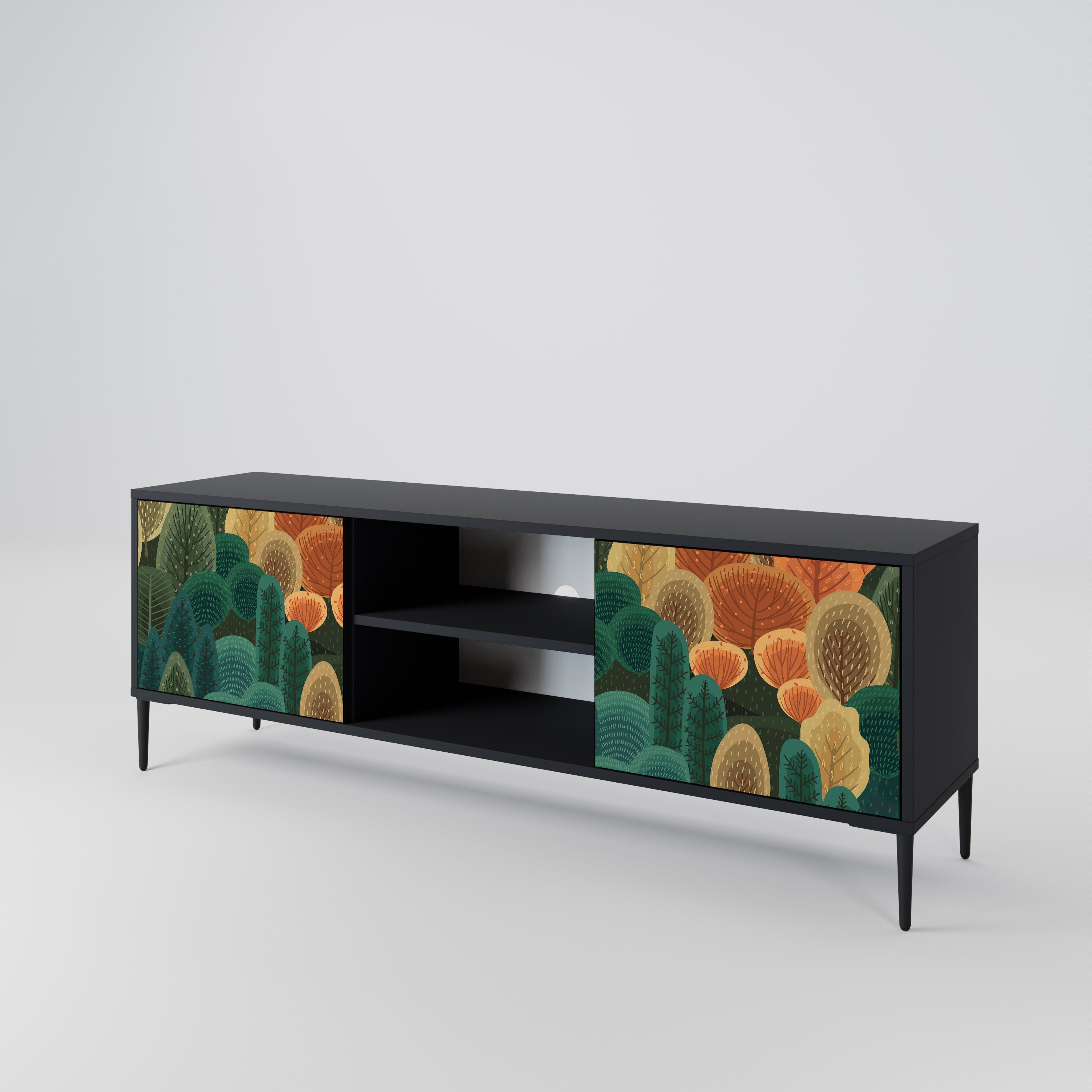 AUTUMN KALEIDOSCOPE 2-Door TV Cabinet