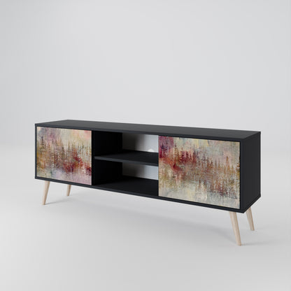 VEILED SUMMIT Dvoudveřový TV stolek