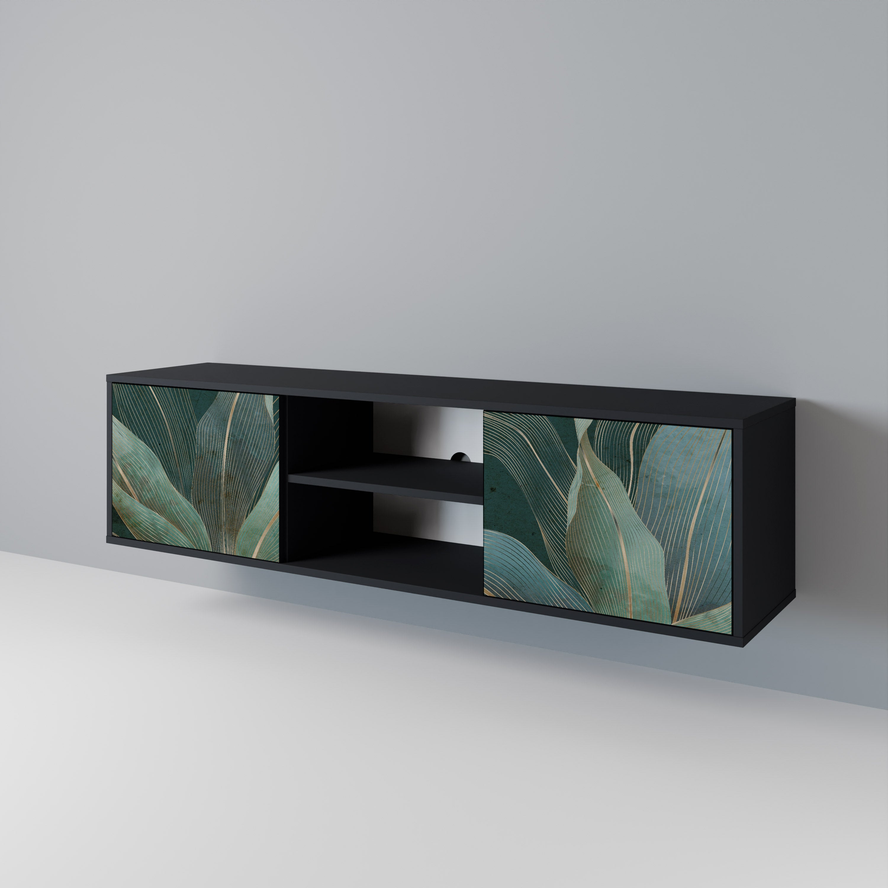 ROYAL GREEN 2-Door TV Cabinet