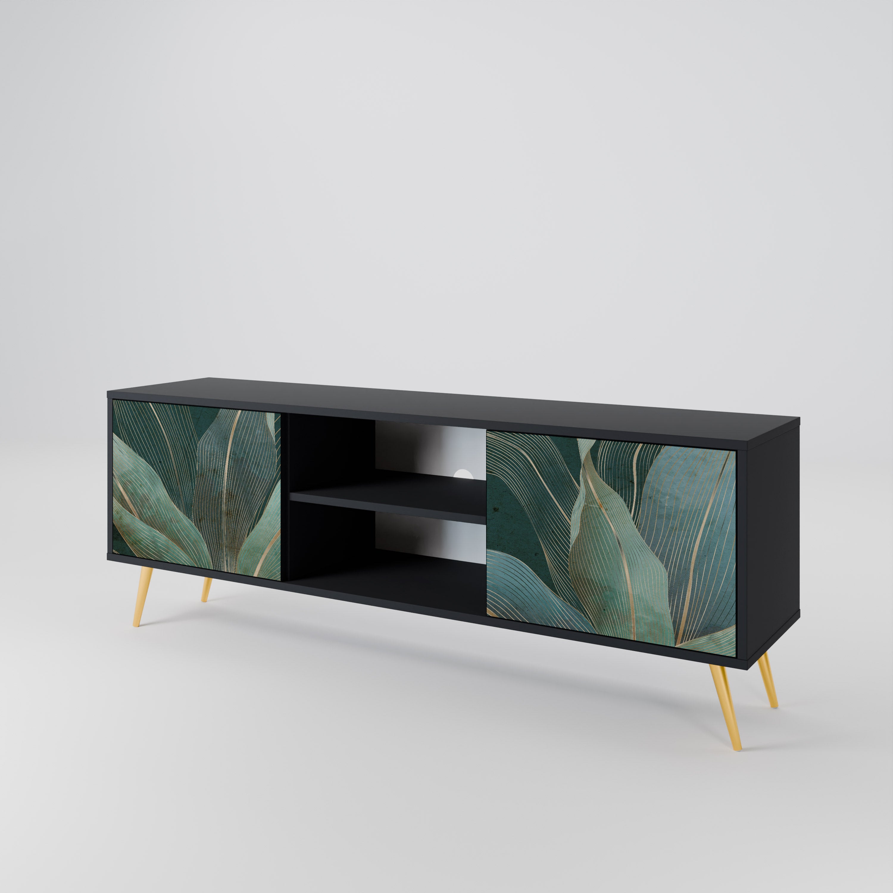 ROYAL GREEN 2-Door TV Cabinet