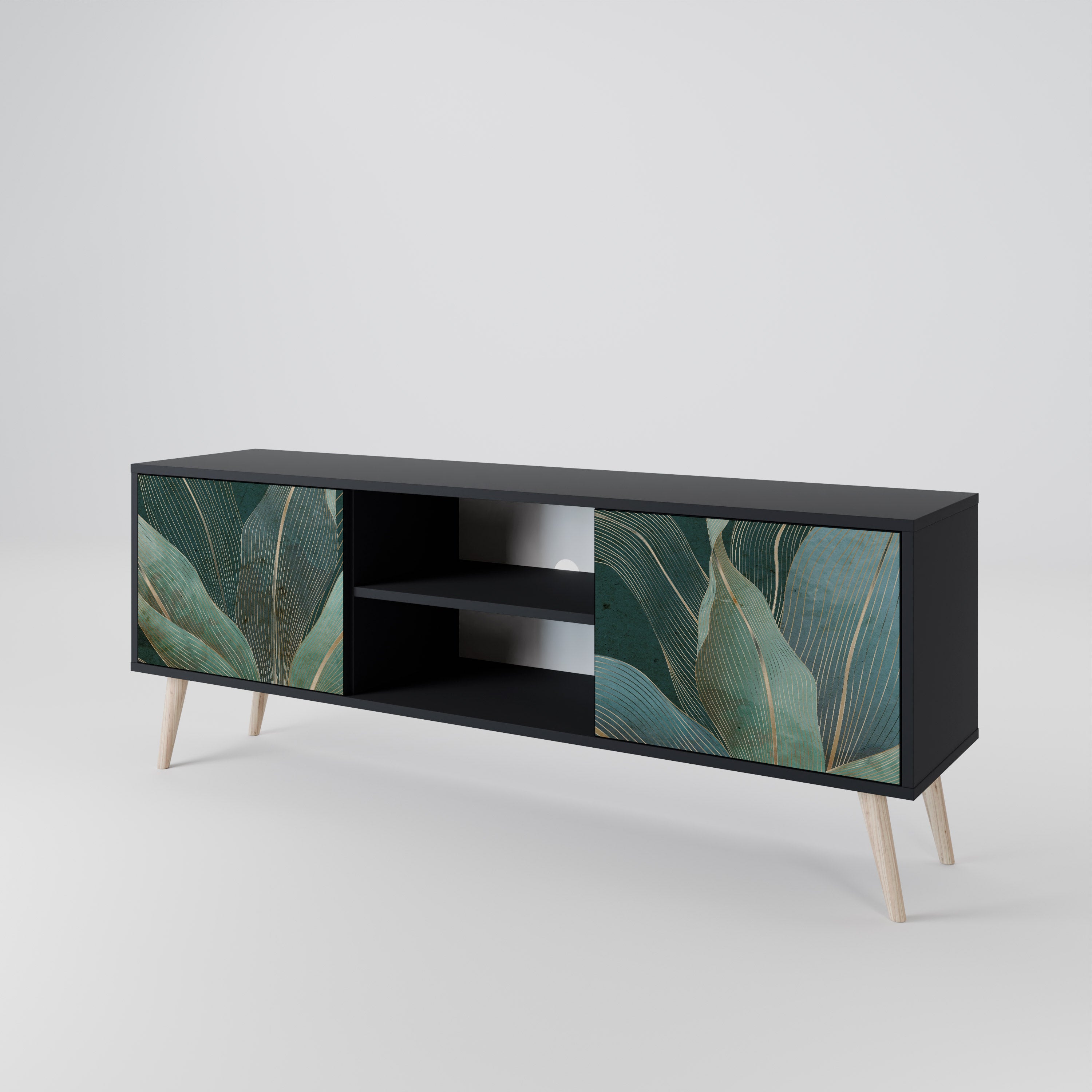 ROYAL GREEN 2-Door TV Cabinet