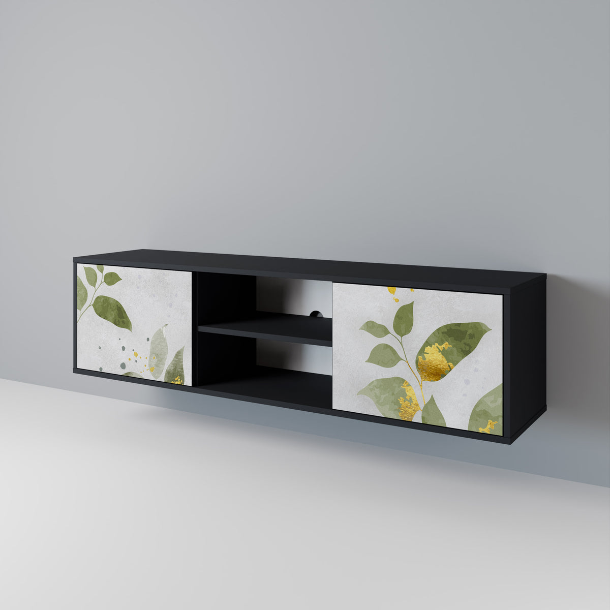 ELEGANT BOTANICS Dvoudveřový TV stolek