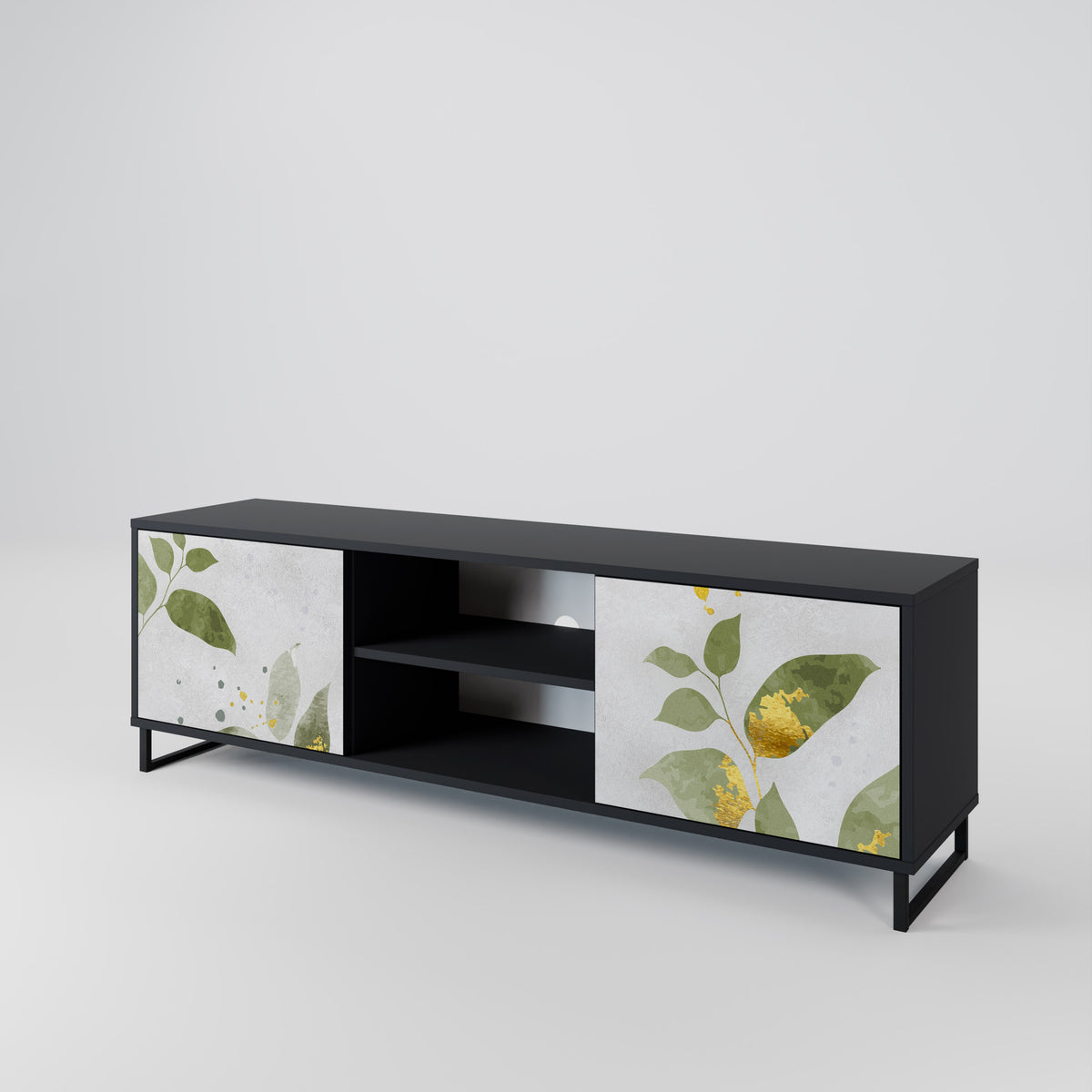 ELEGANT BOTANICS Dvoudveřový TV stolek