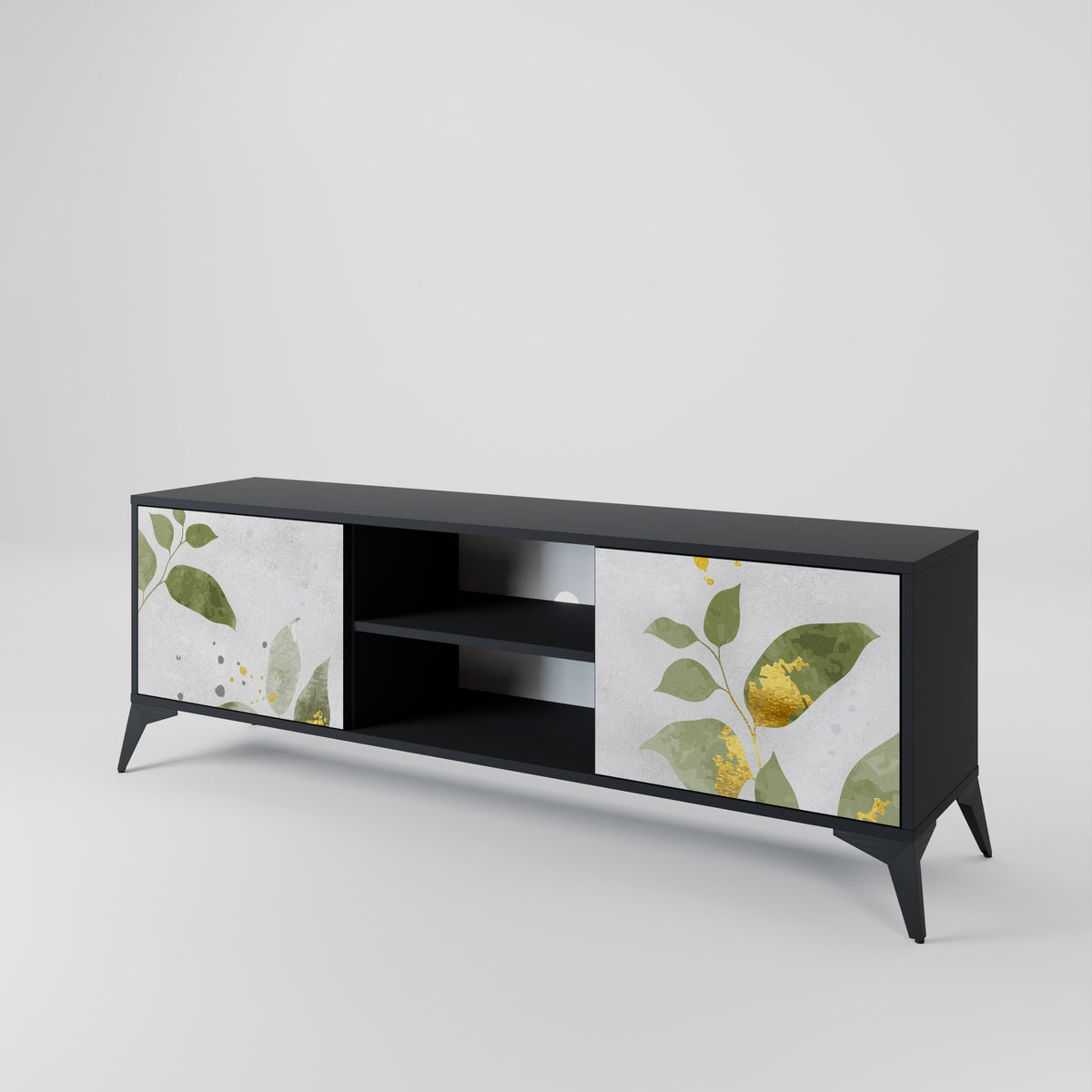 ELEGANT BOTANICS Dvoudveřový TV stolek