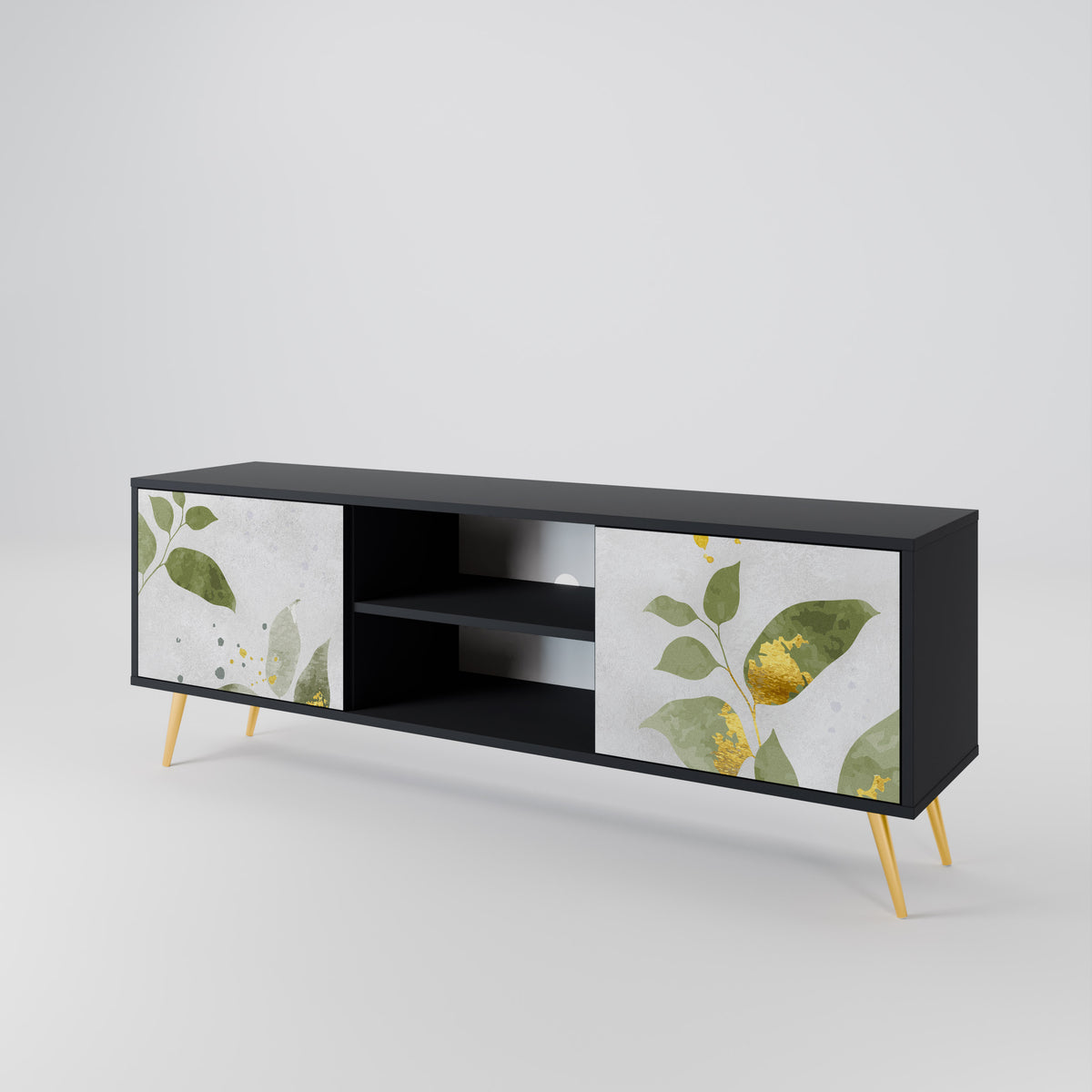 ELEGANT BOTANICS Dvoudveřový TV stolek