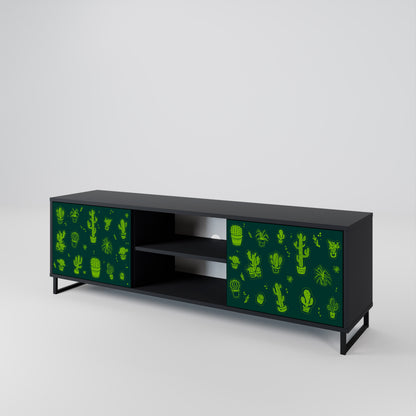 DESERT GREEN Dvoudveřový TV stolek